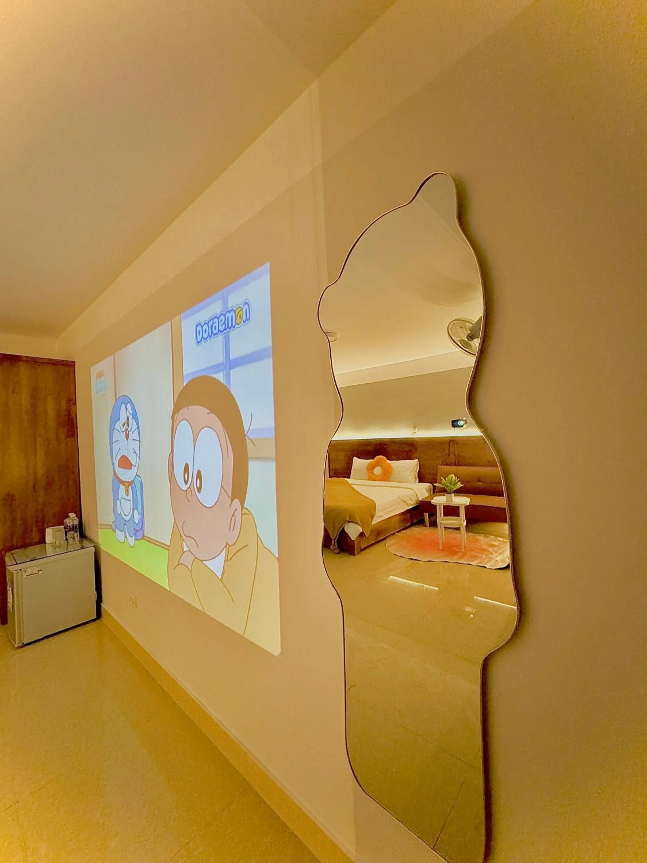 Bed in Quang Minh Dalat Hotel