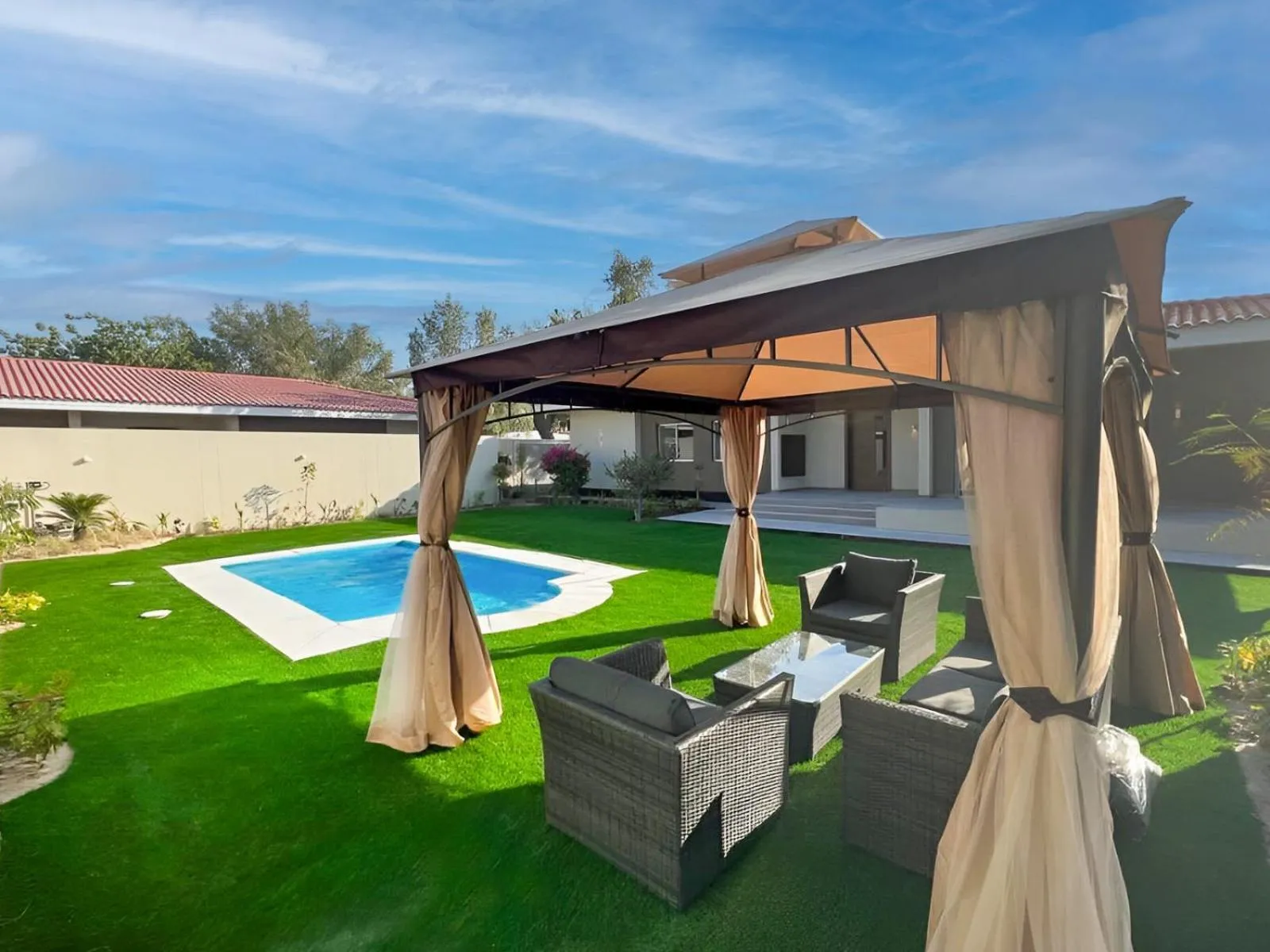 Swimming pool in Nordic Gardens