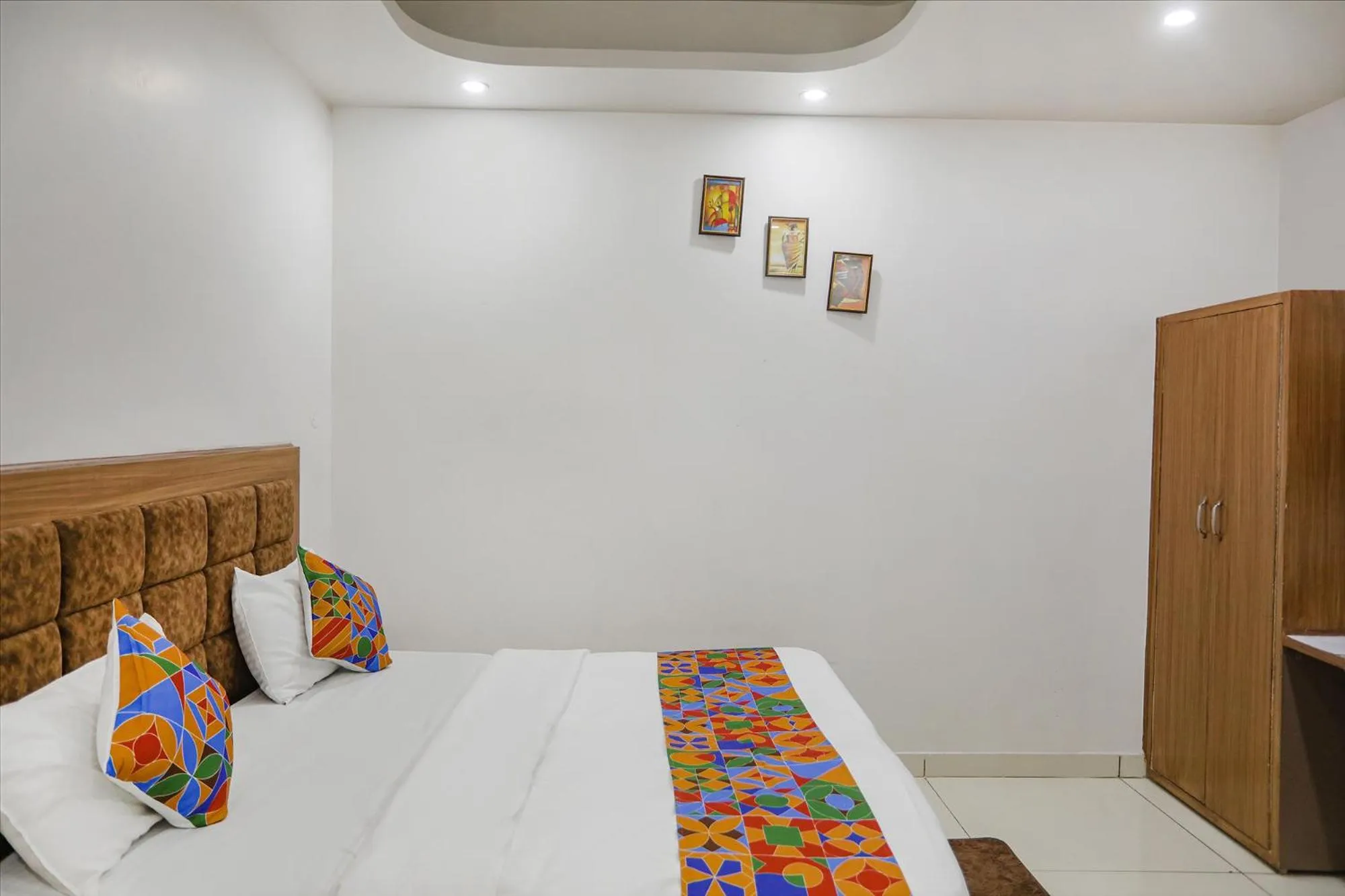 Bedroom, Bed in FabHotel Well Stay