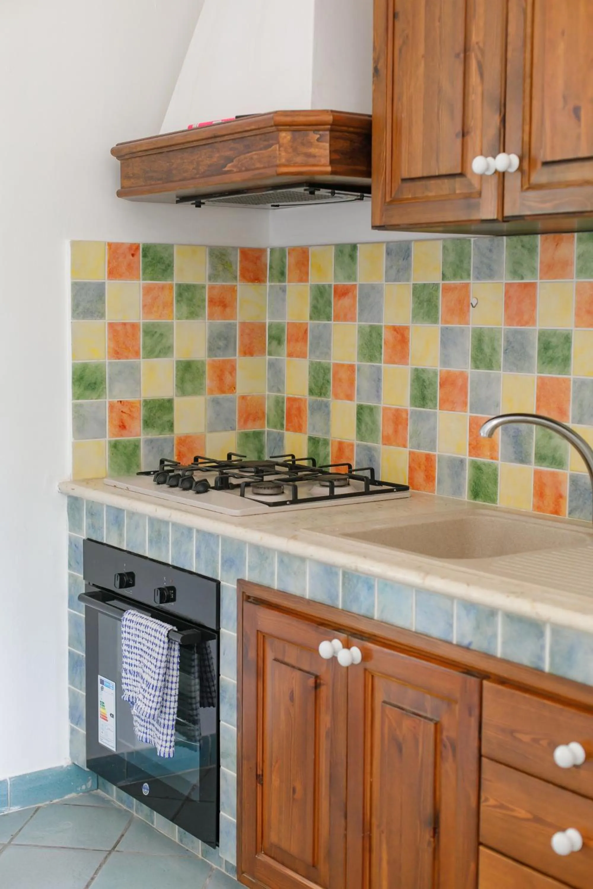 kitchen in SanVitoTour- Residence Il Baglio