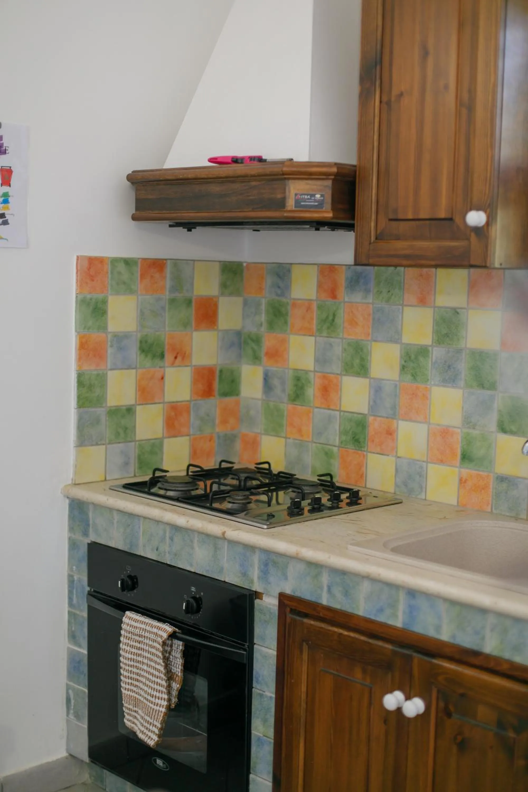 kitchen in SanVitoTour- Residence Il Baglio