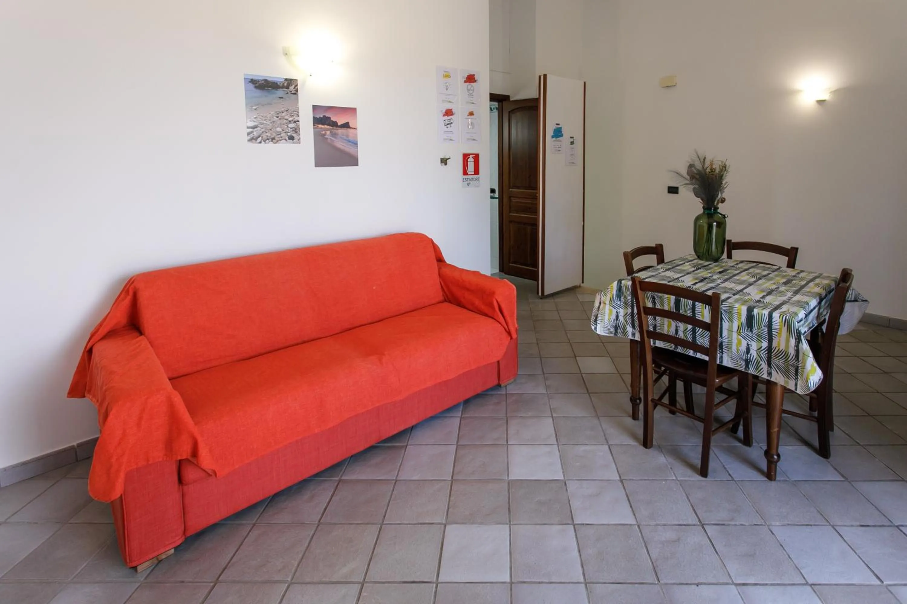 Living room in SanVitoTour- Residence Il Baglio