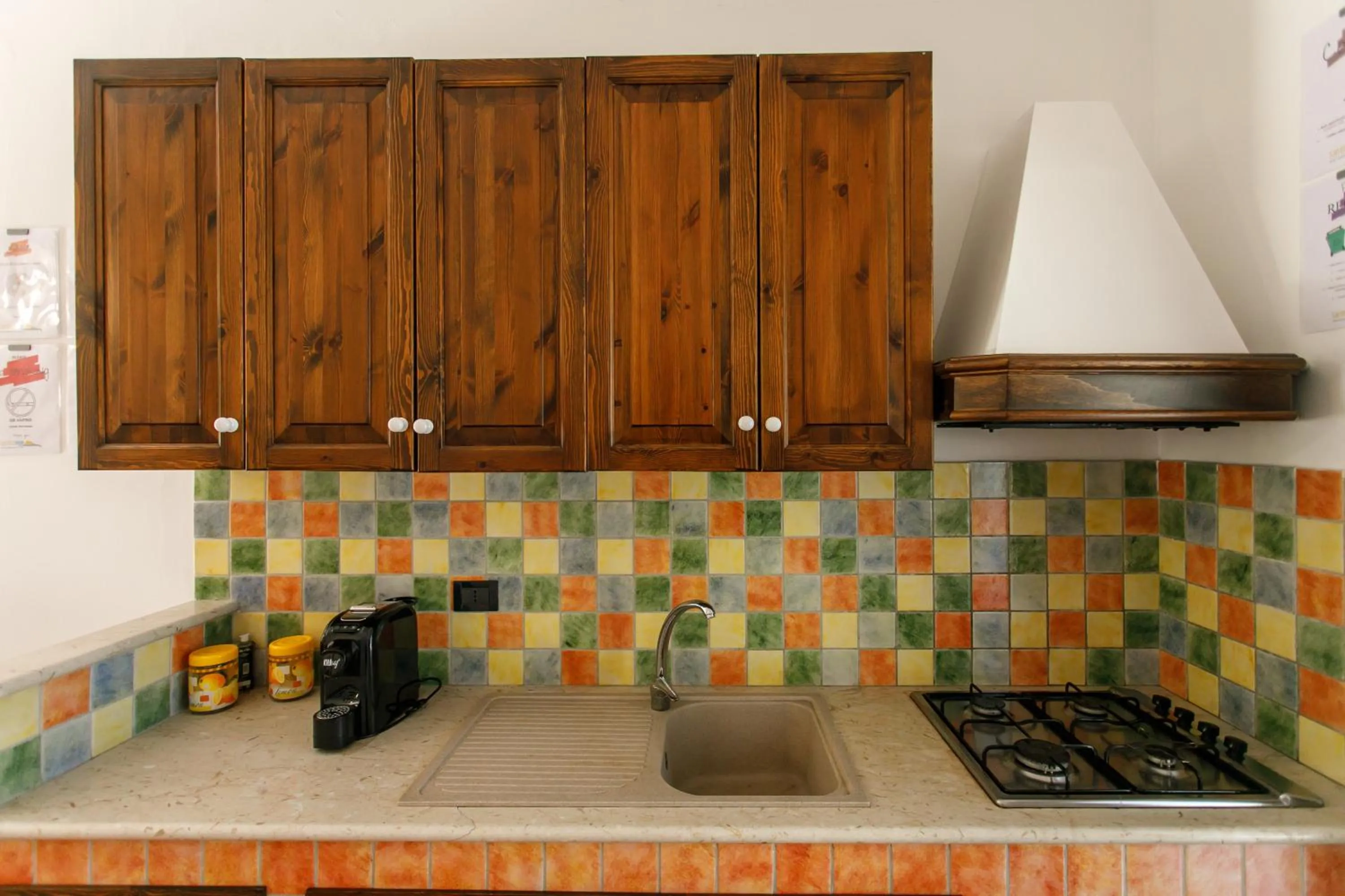 kitchen in SanVitoTour- Residence Il Baglio