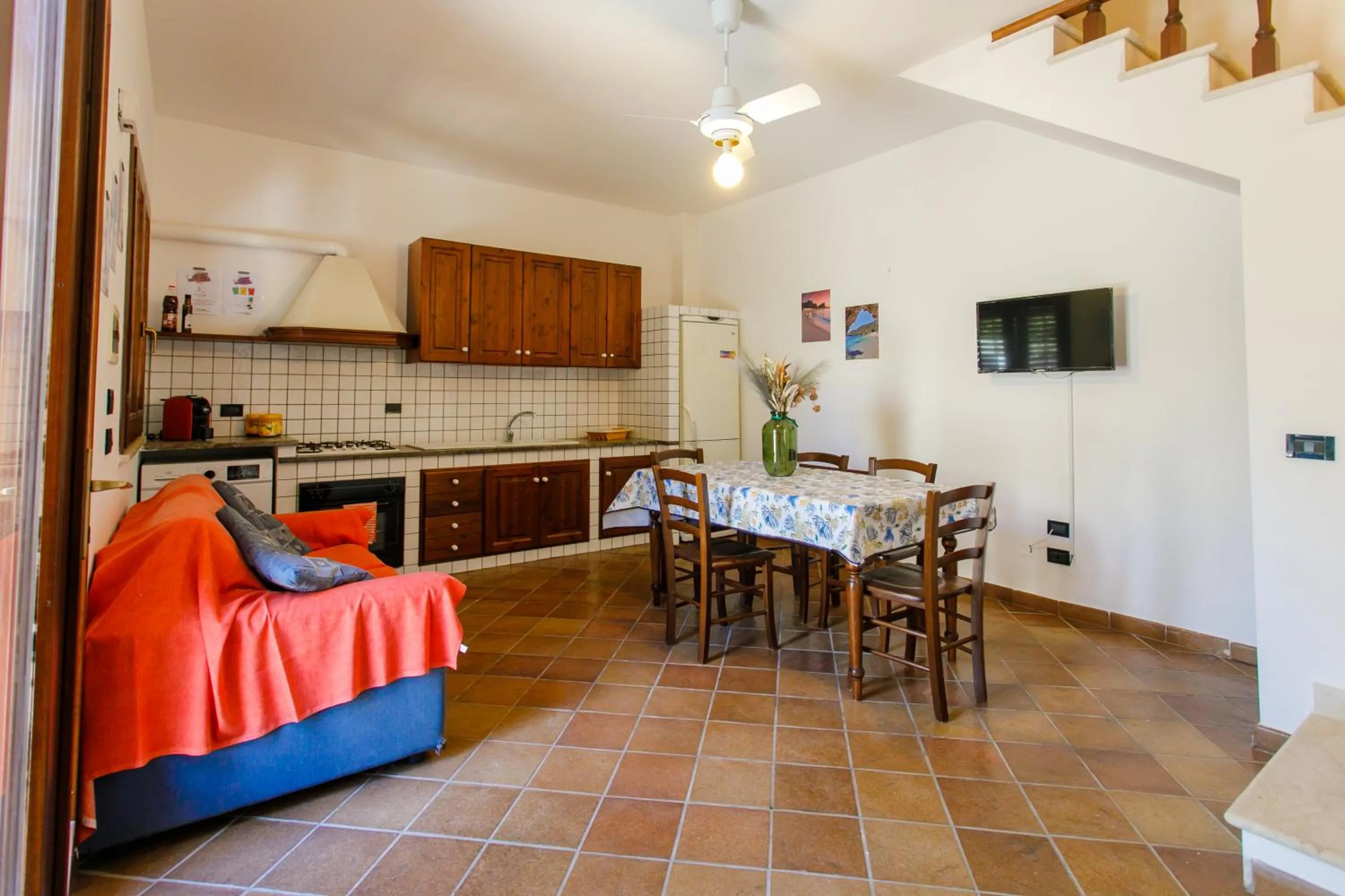 Living room in SanVitoTour- Residence Il Baglio