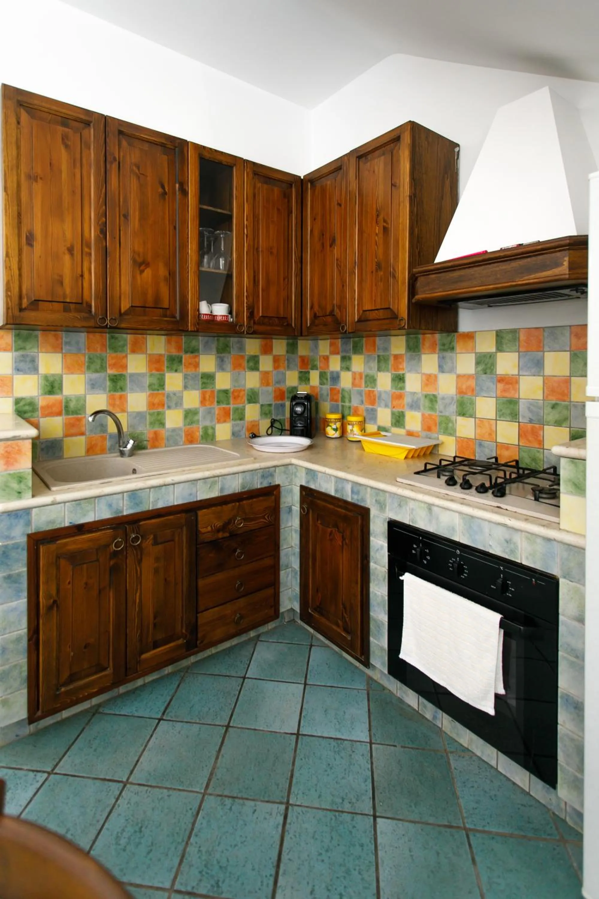 kitchen in SanVitoTour- Residence Il Baglio