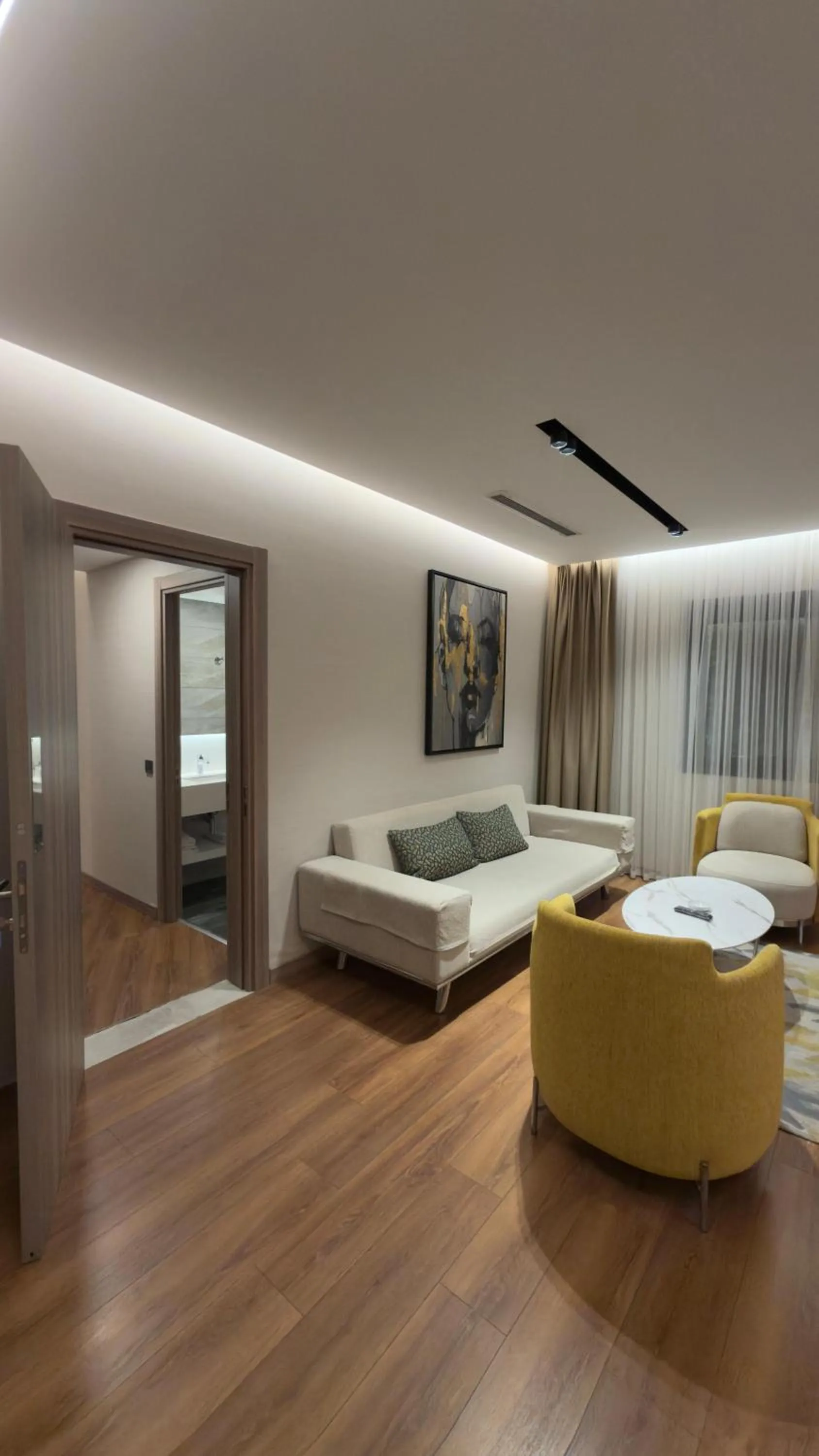 Seating area, Bed in Nish Palace Beşiktaş