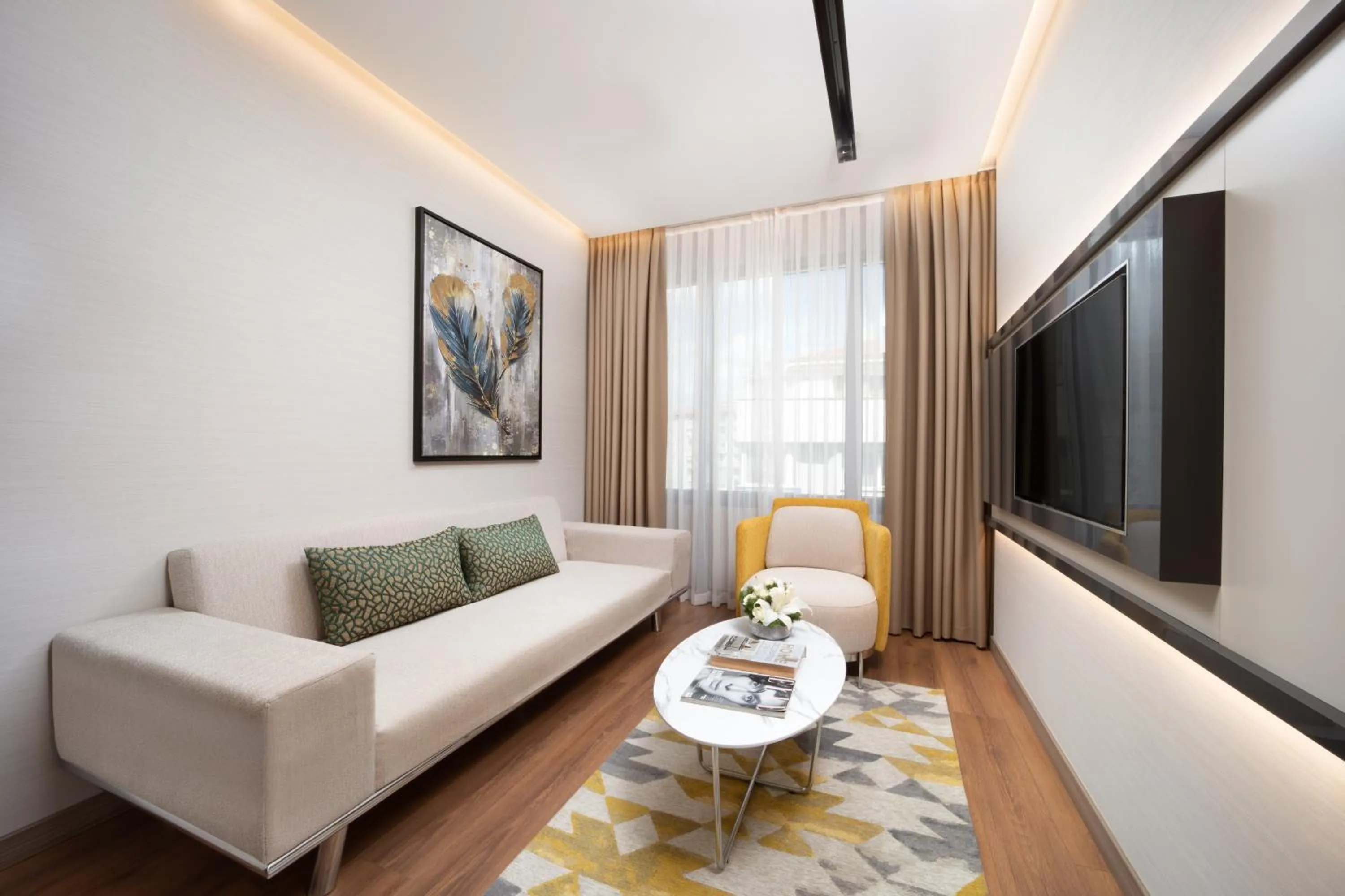 Living room in Nish Palace Beşiktaş