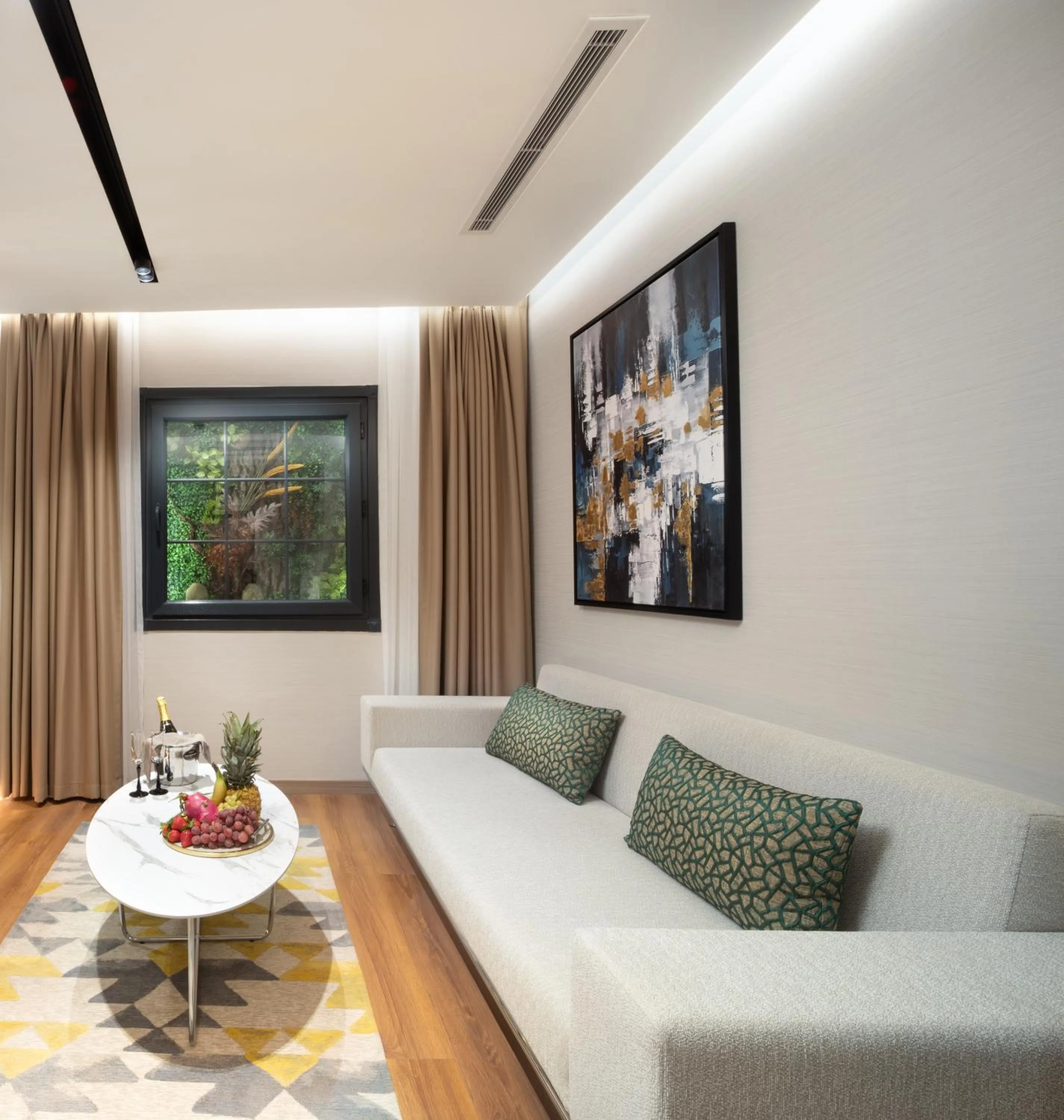 Seating area in Nish Palace Beşiktaş