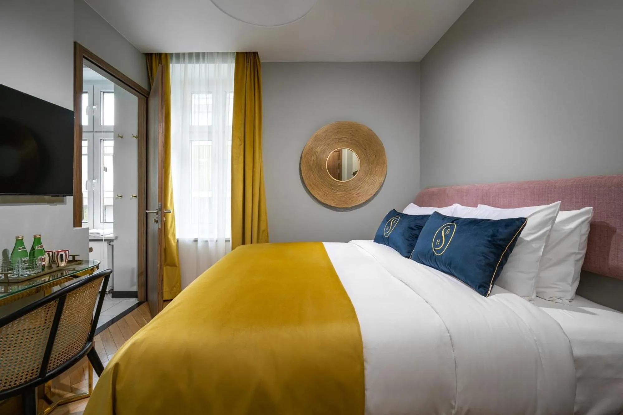 Bed in Sava Boutique Hotel