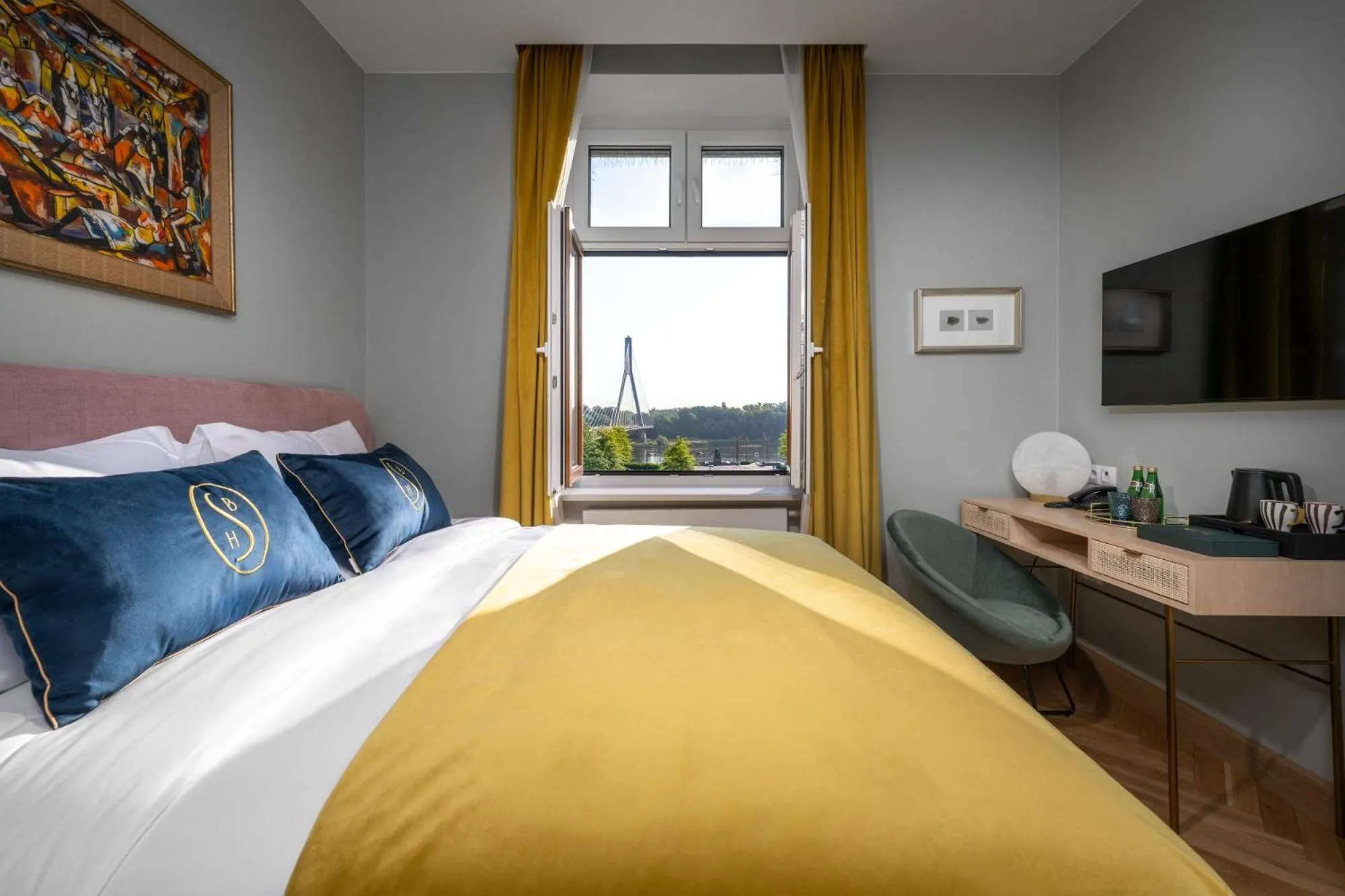 Bed in Sava Boutique Hotel