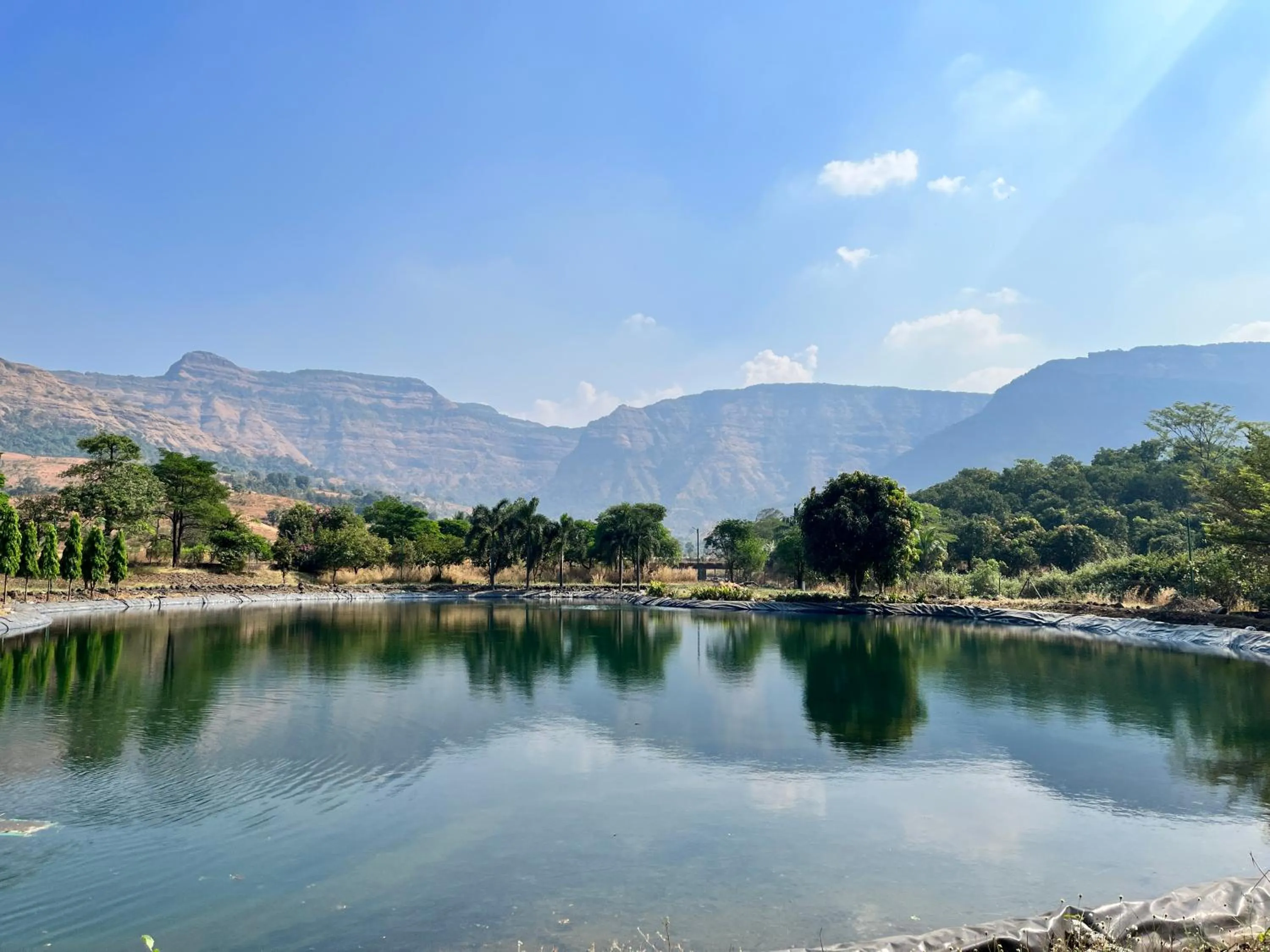 Natural landscape in The Riverstone Agro Farm