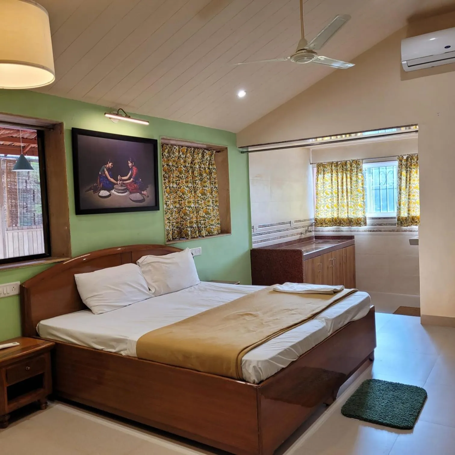 Bedroom, Bed in The Riverstone Agro Farm