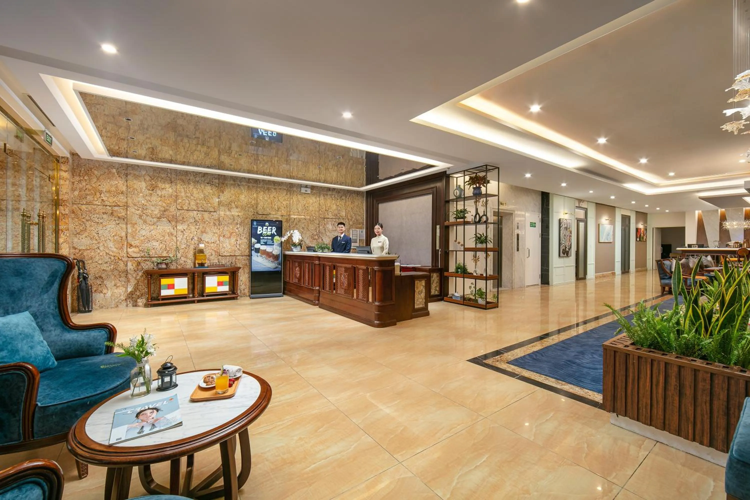Lobby or reception in Gloud Hotel