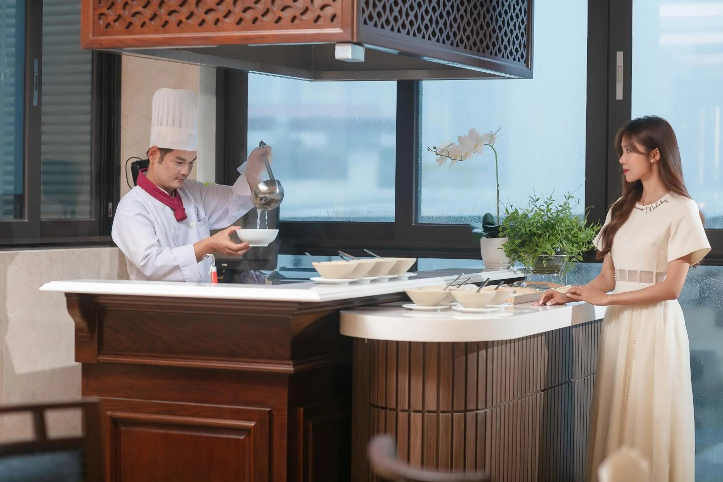 Staff in Gloud Hotel