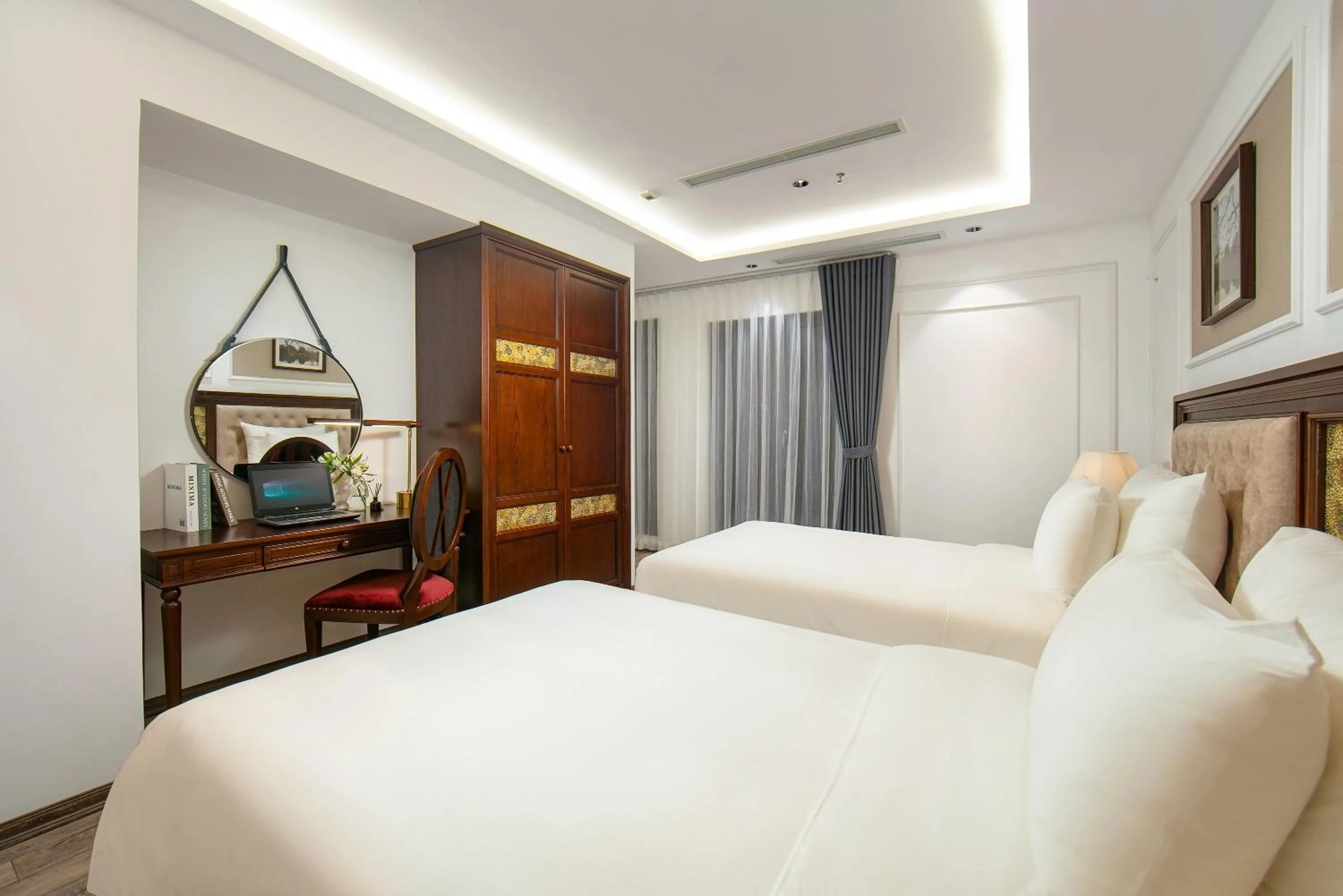 Bed in Gloud Hotel