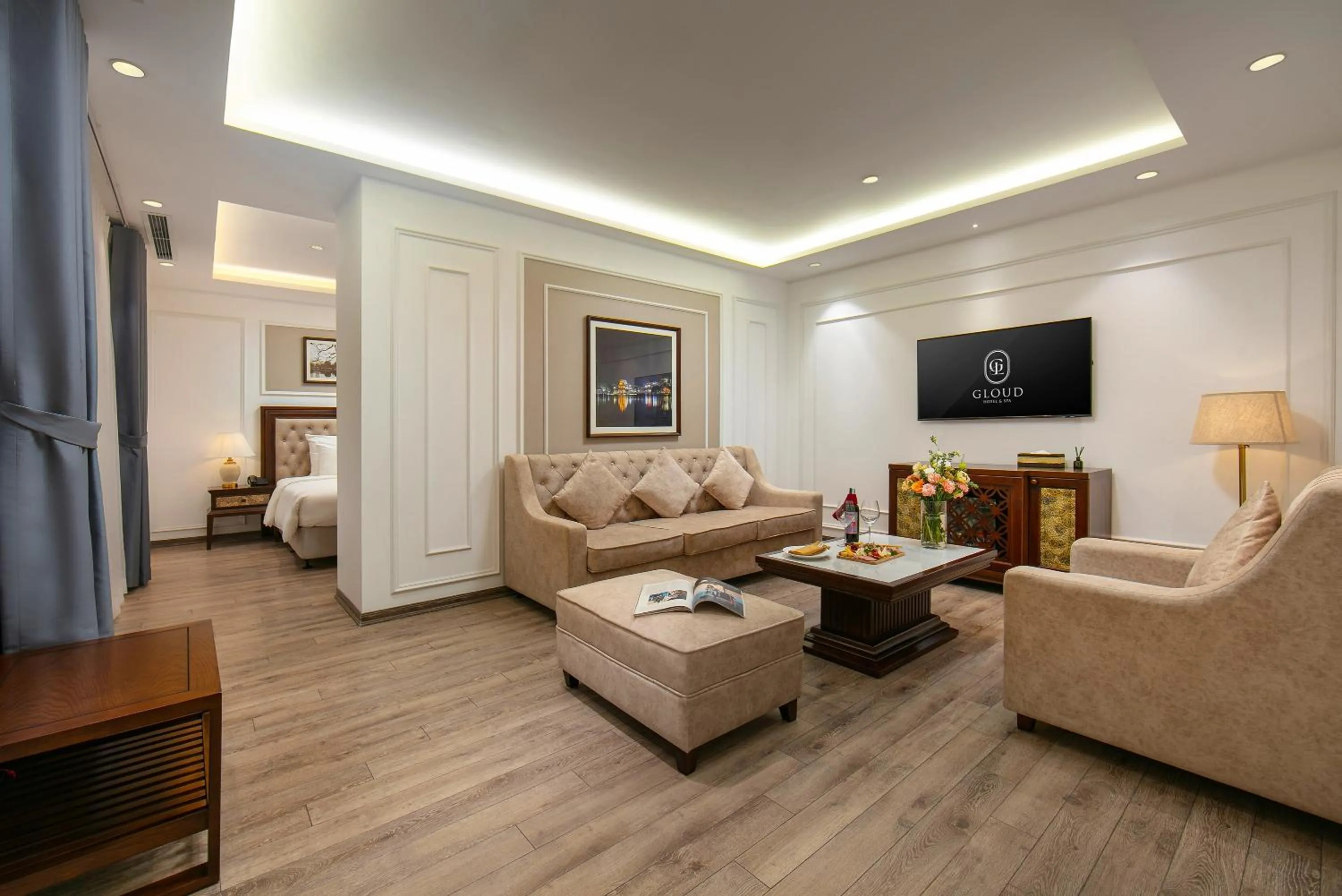 Living room in Gloud Hotel