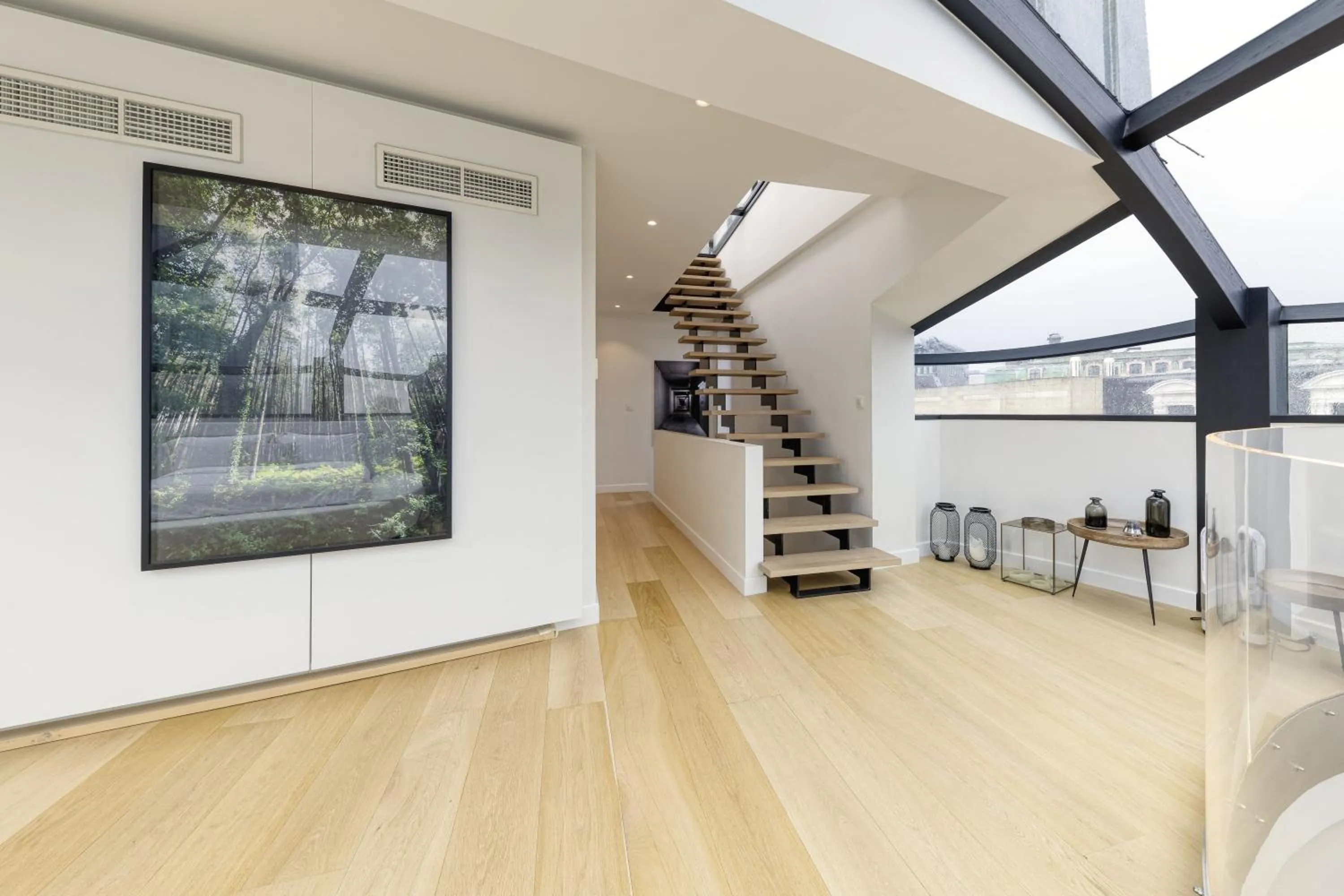 Triplex penthouse in the city center