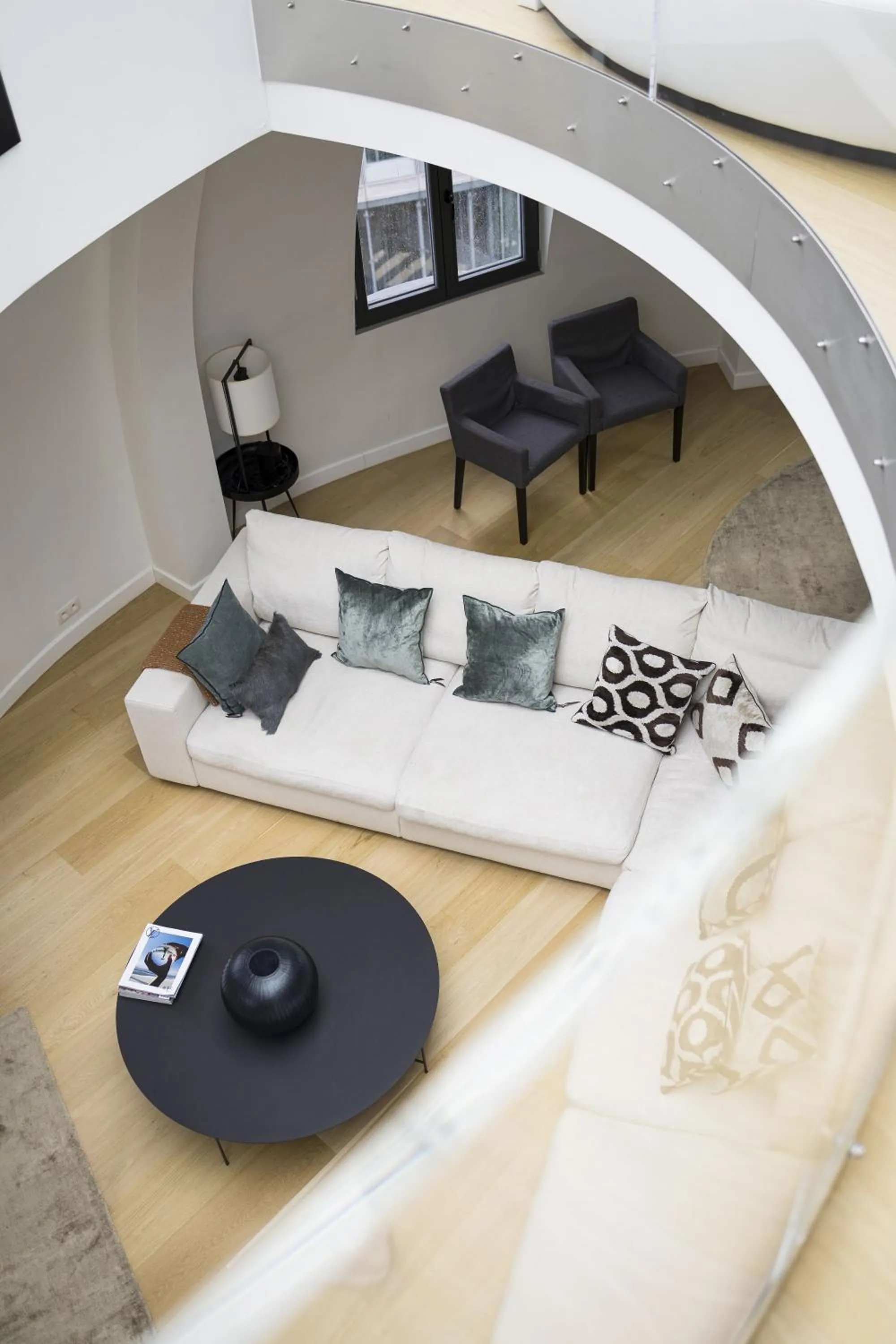 Triplex penthouse in the city center