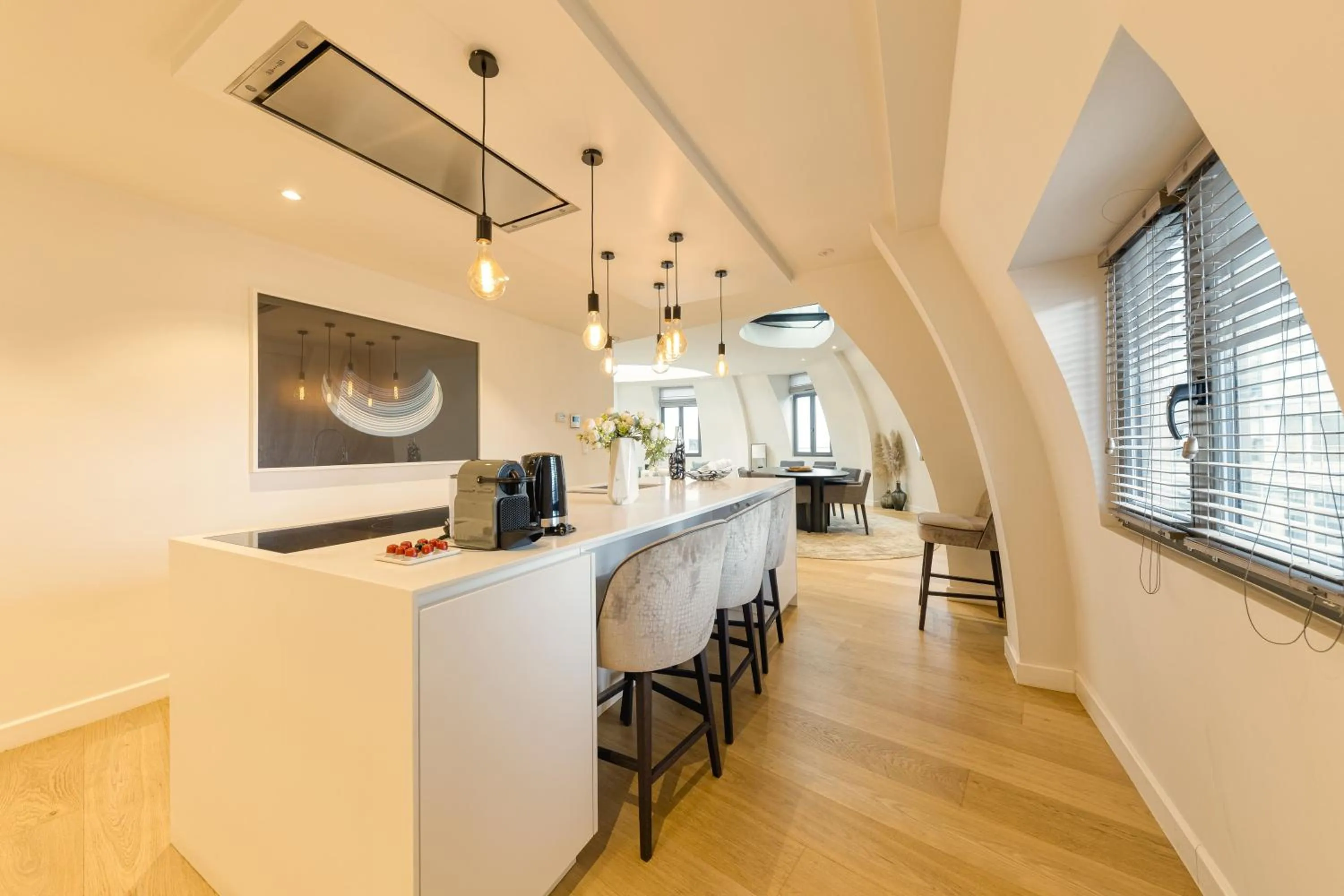 Triplex penthouse in the city center