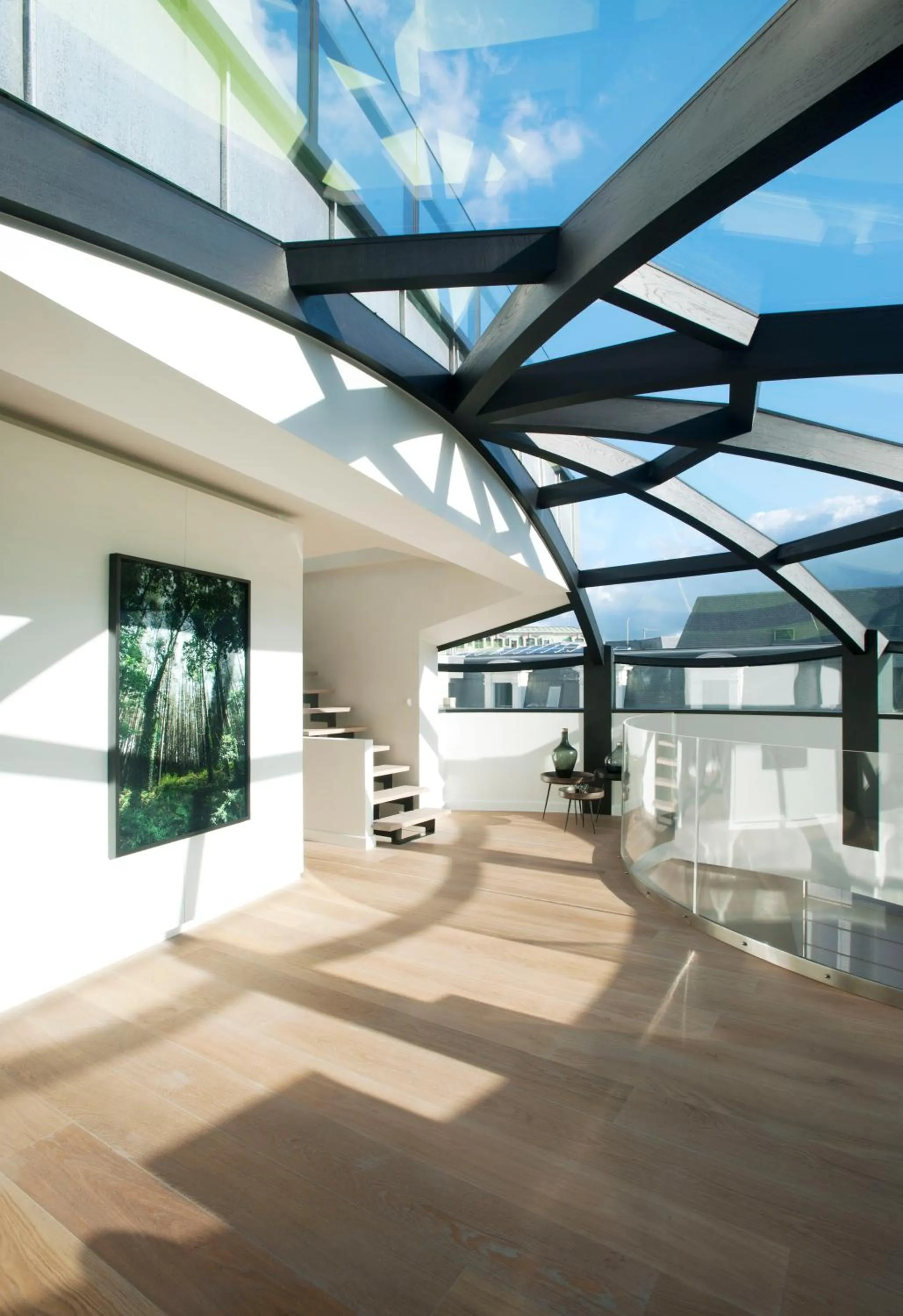 Triplex penthouse in the city center