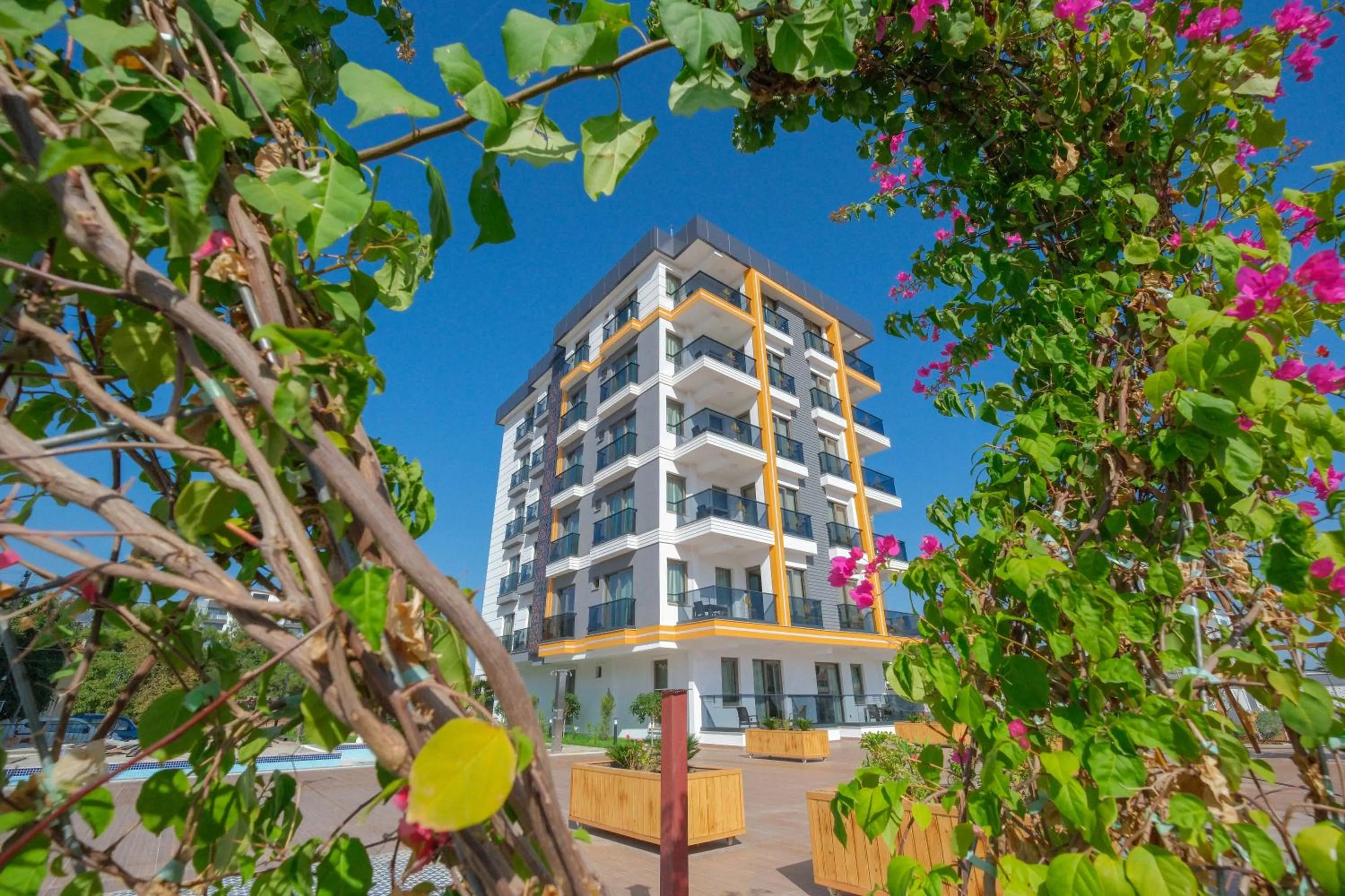 Property building in Elysium Deluxe Suites Antalya