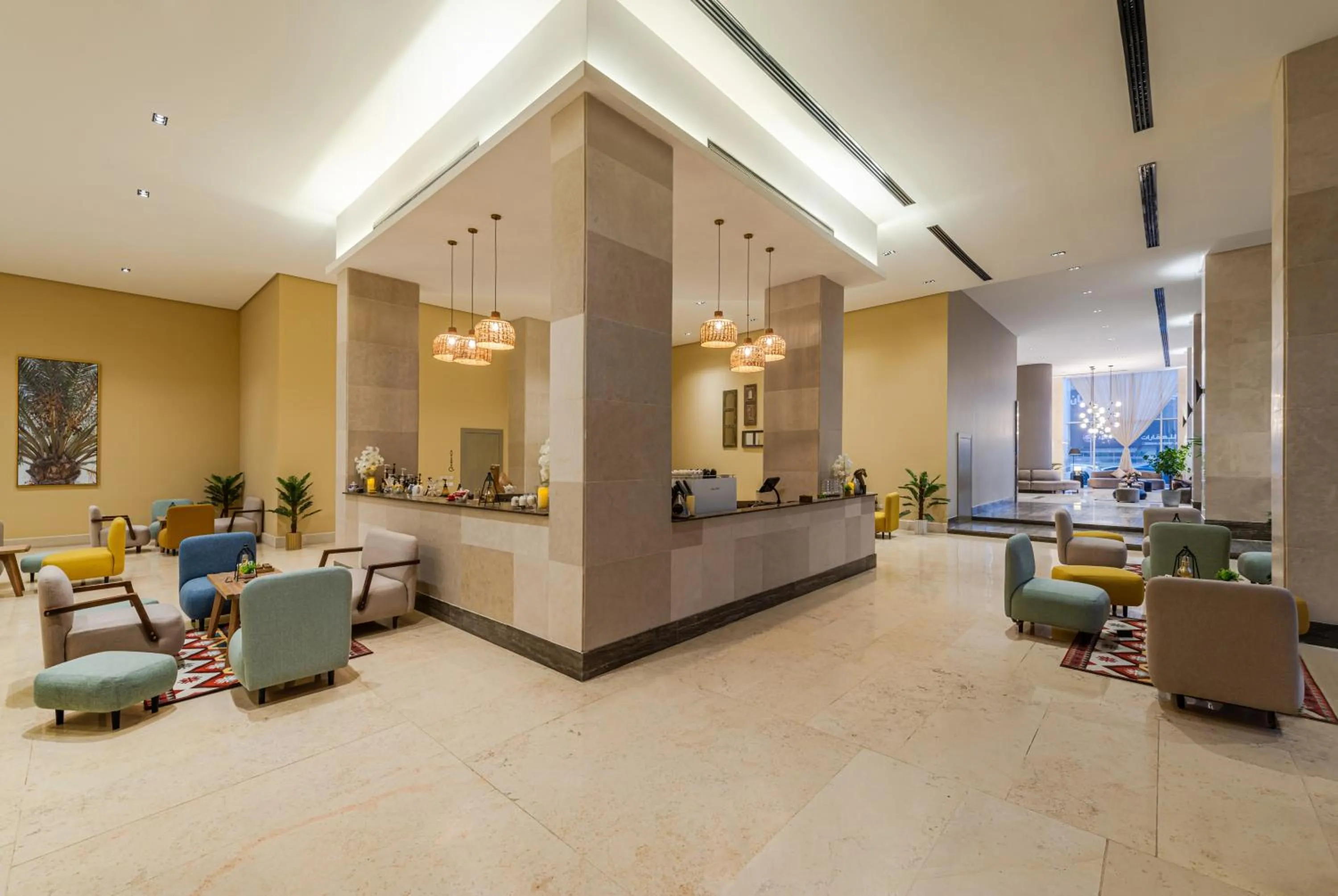 Lobby or reception in HDB Financial District