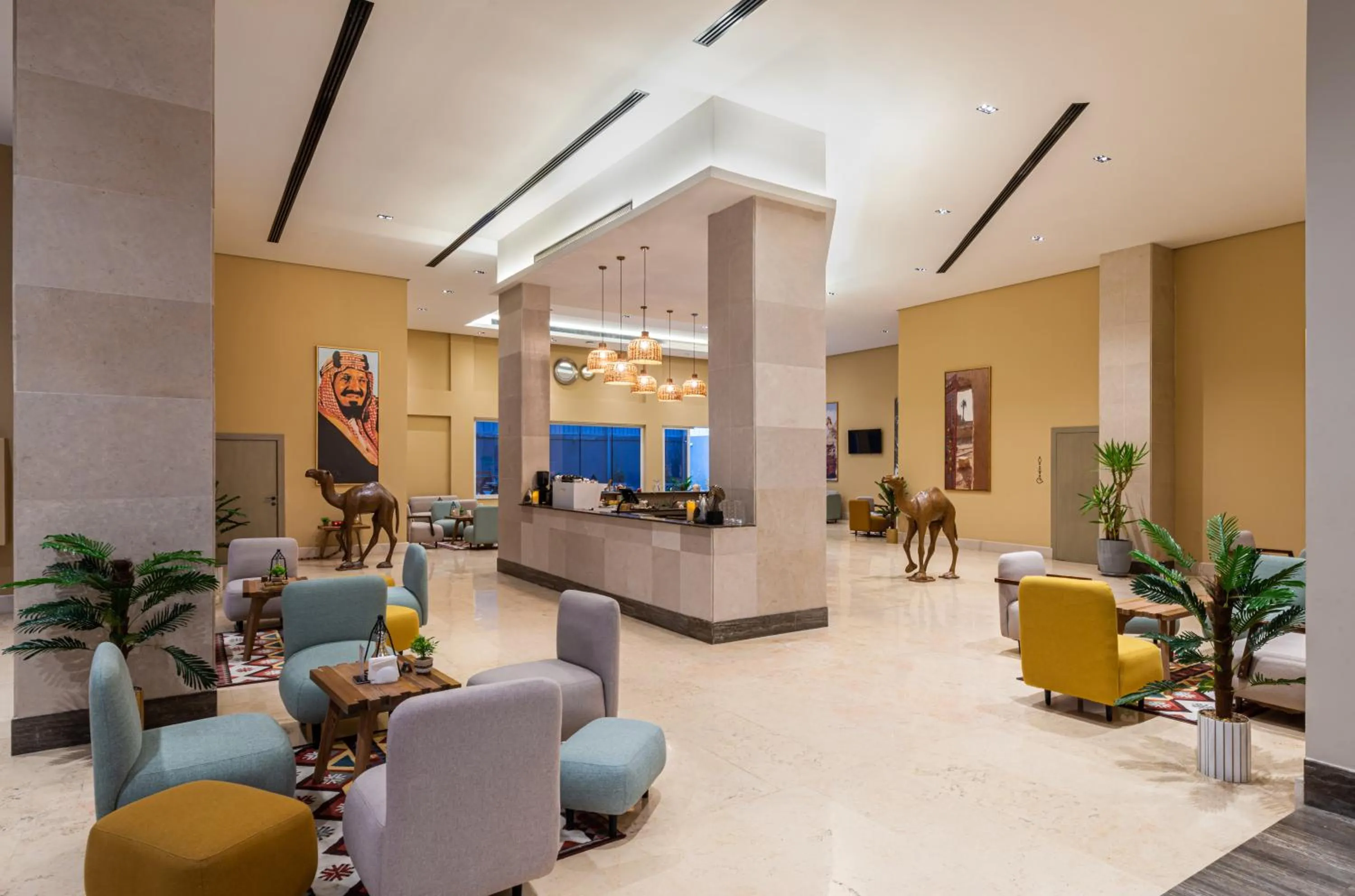 Lounge or bar in HDB Financial District