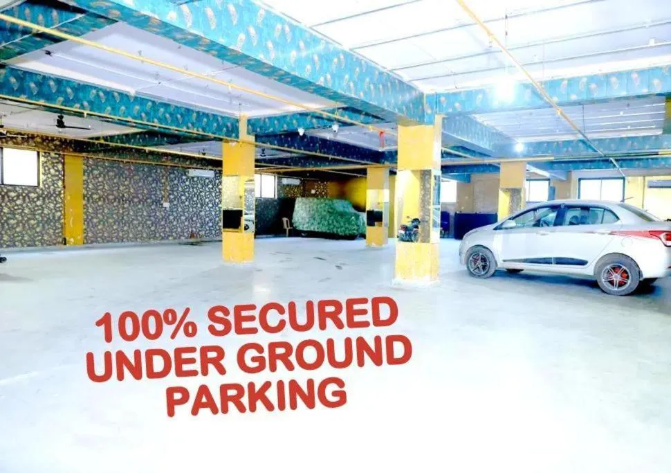 Parking in Tulsi Garden- Near Prem Mandir Vrindavan