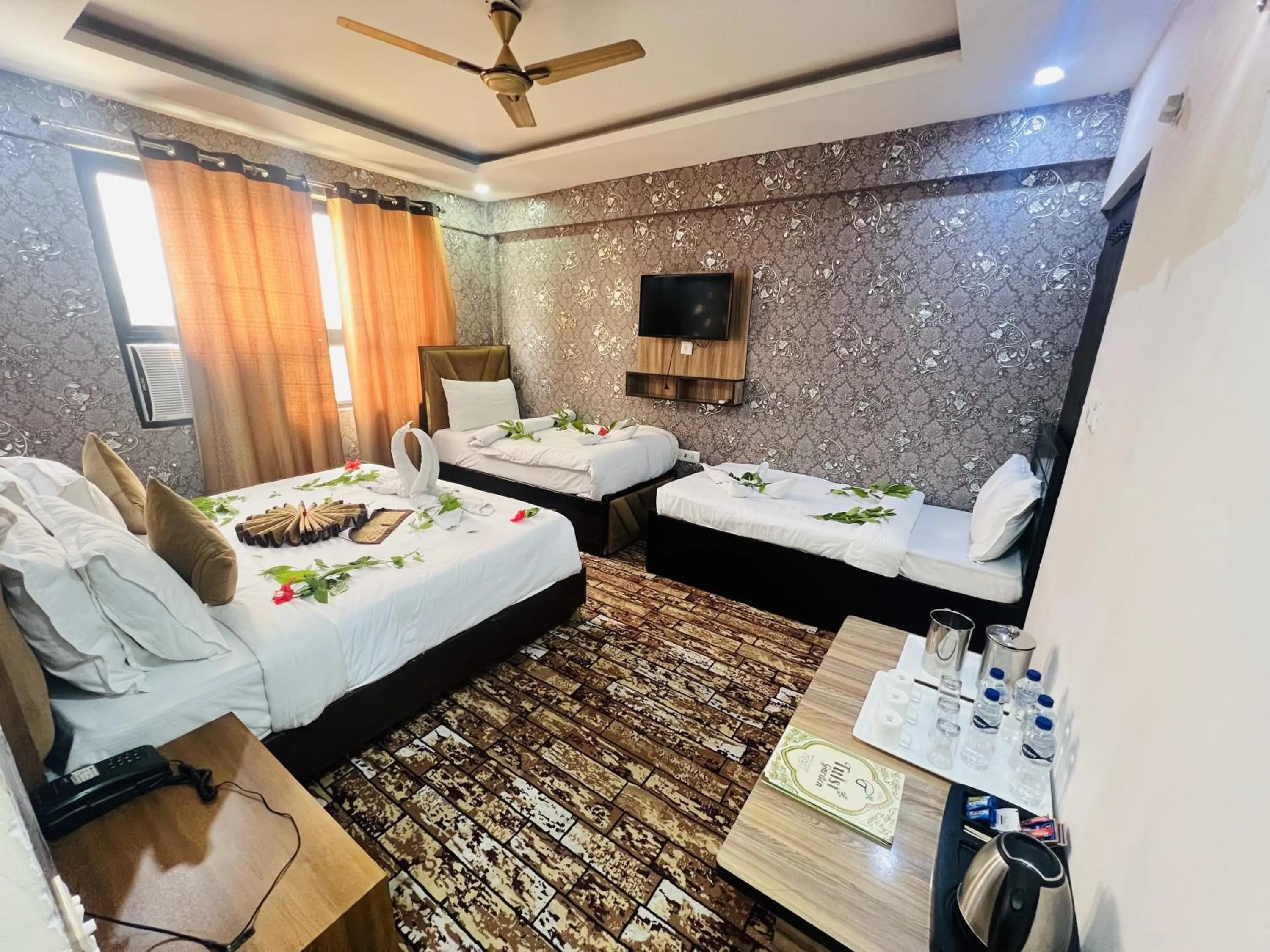 Bed in Tulsi Garden- Near Prem Mandir Vrindavan