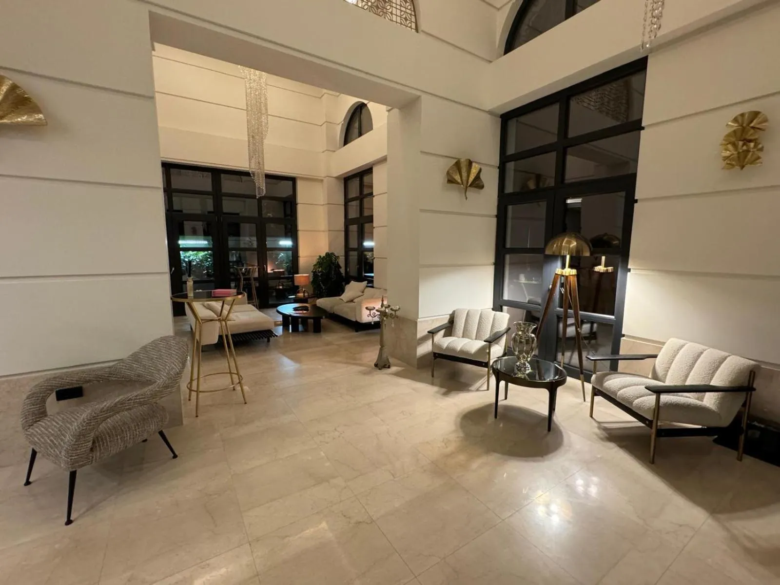 Seating area in Cosmopolita Boutique Hotel