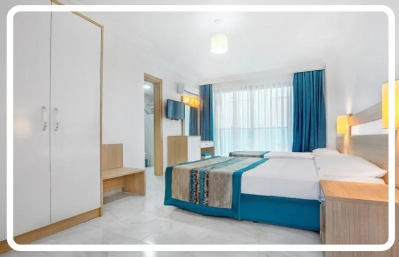 Bed in Greenlife hotel