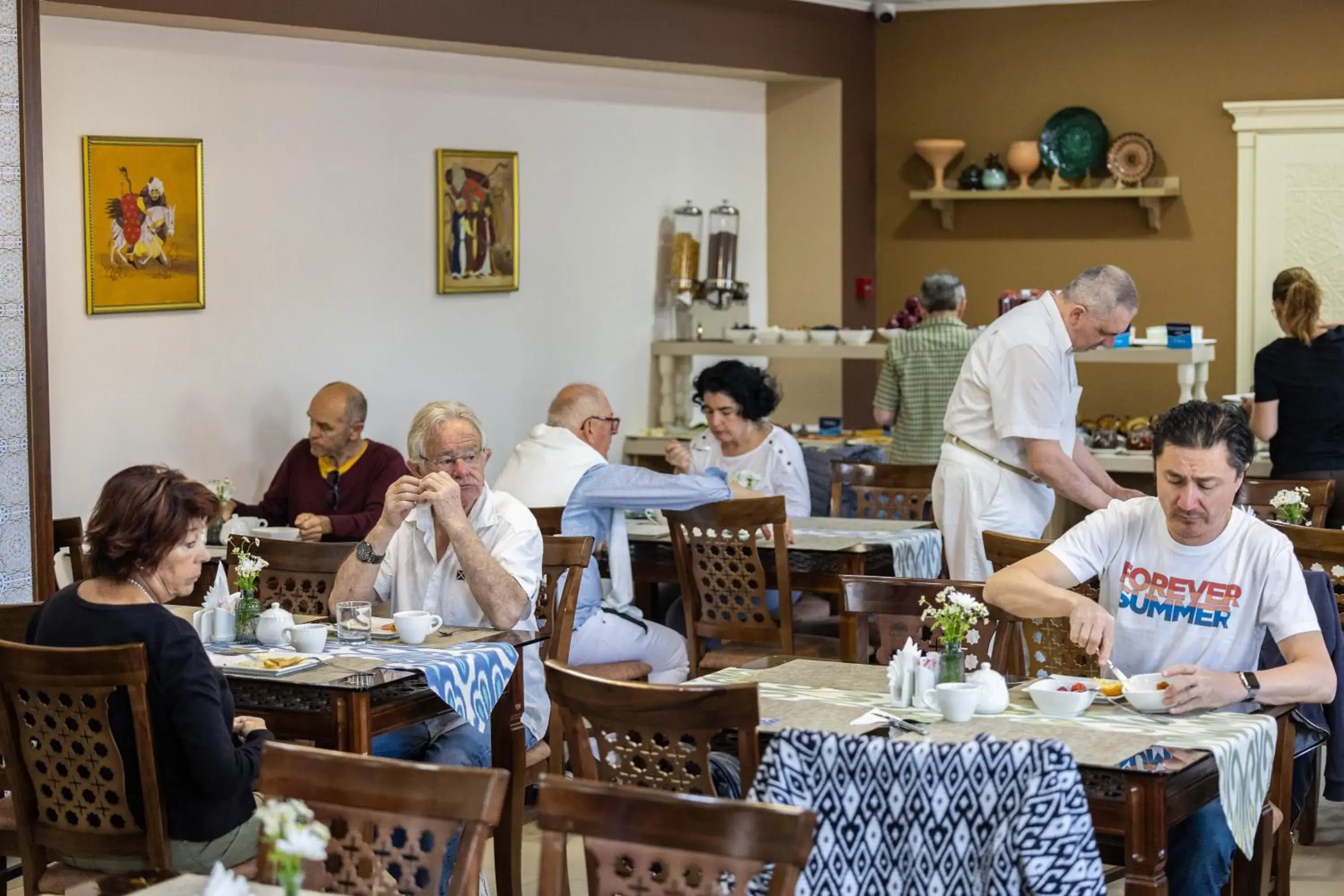 Restaurant/places to eat in Khan Hotel Samarkand Restaurant/places to eat in Khan Hotel Samarkand