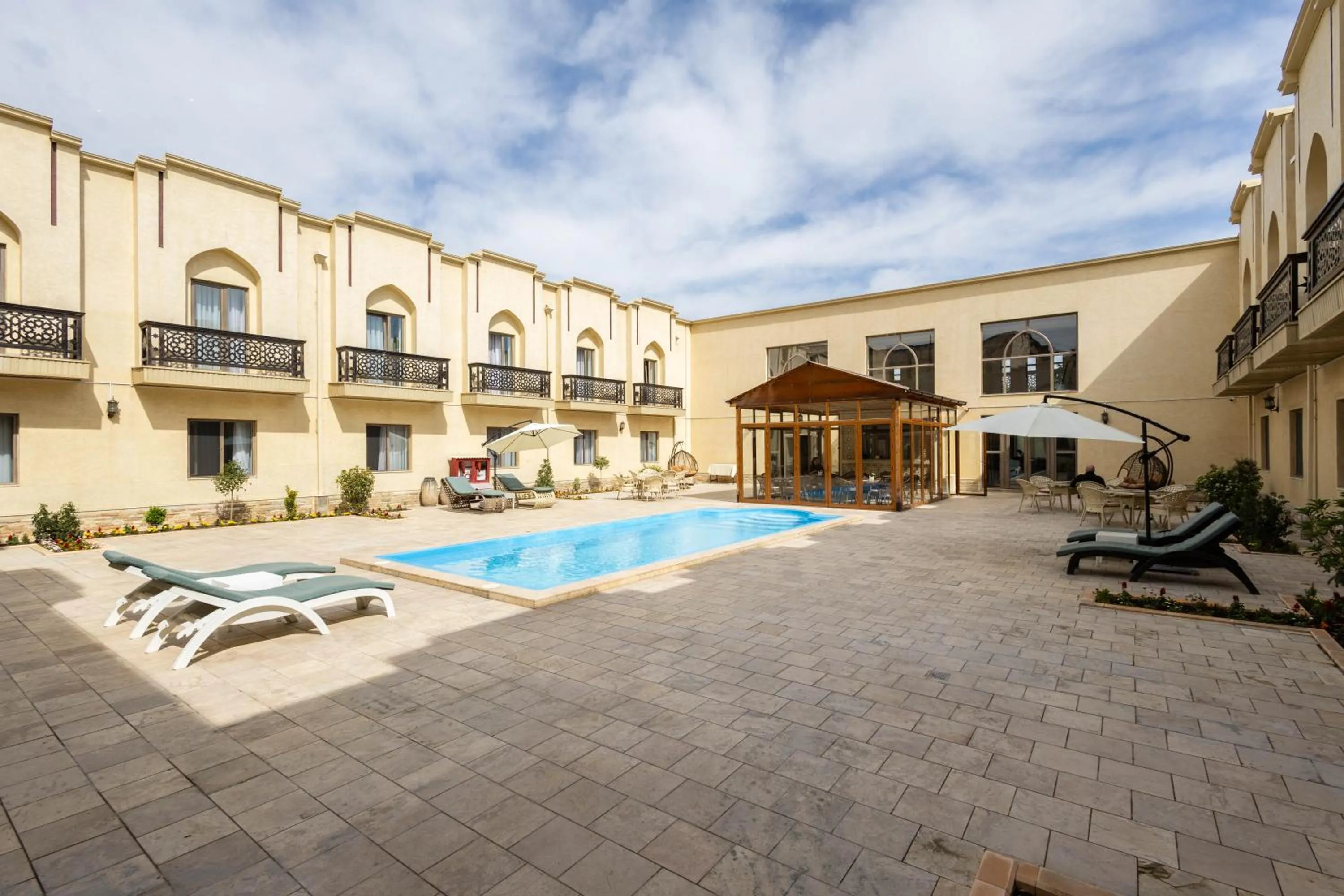 Property building in Khan Hotel Samarkand