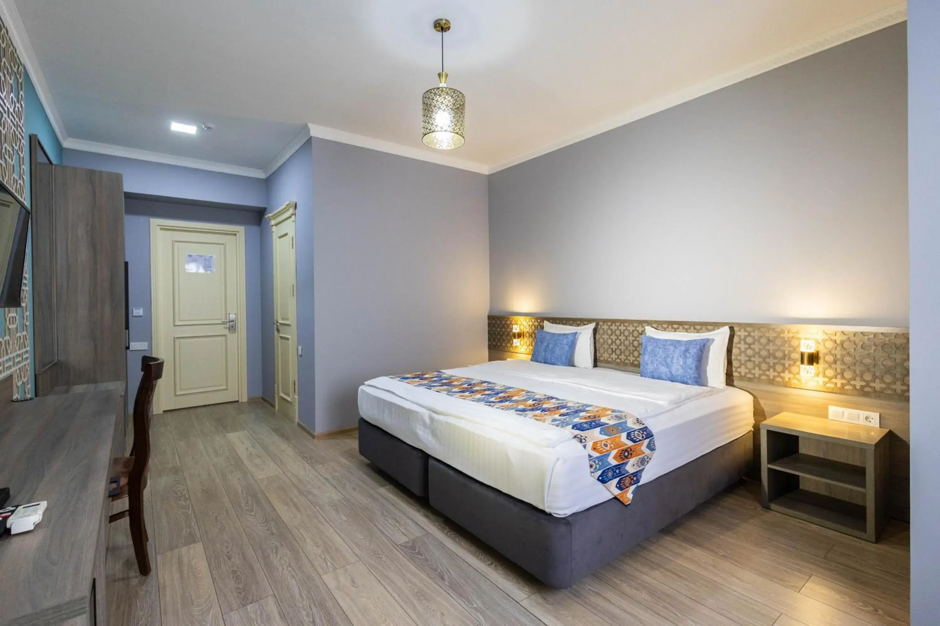 Bed in Khan Hotel Samarkand Bed in Khan Hotel Samarkand