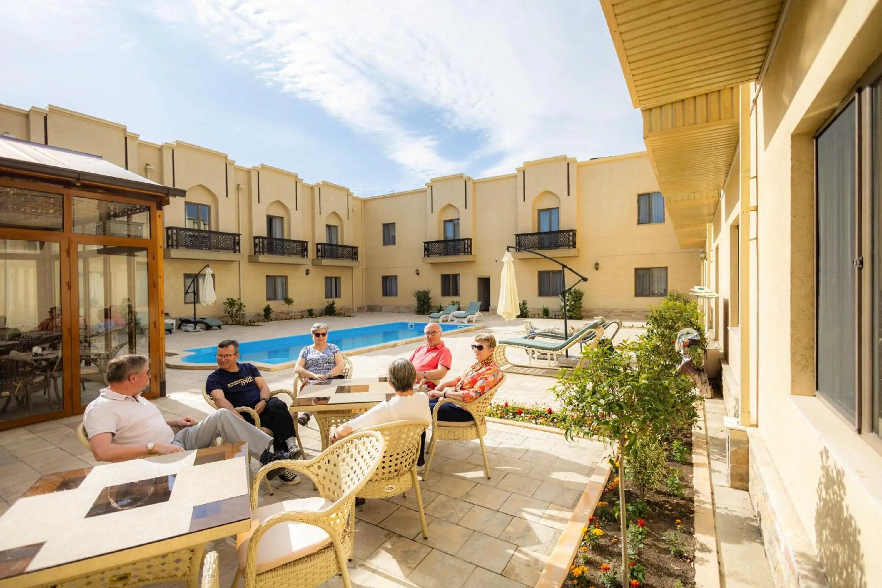 Property building in Khan Hotel Samarkand Property building in Khan Hotel Samarkand