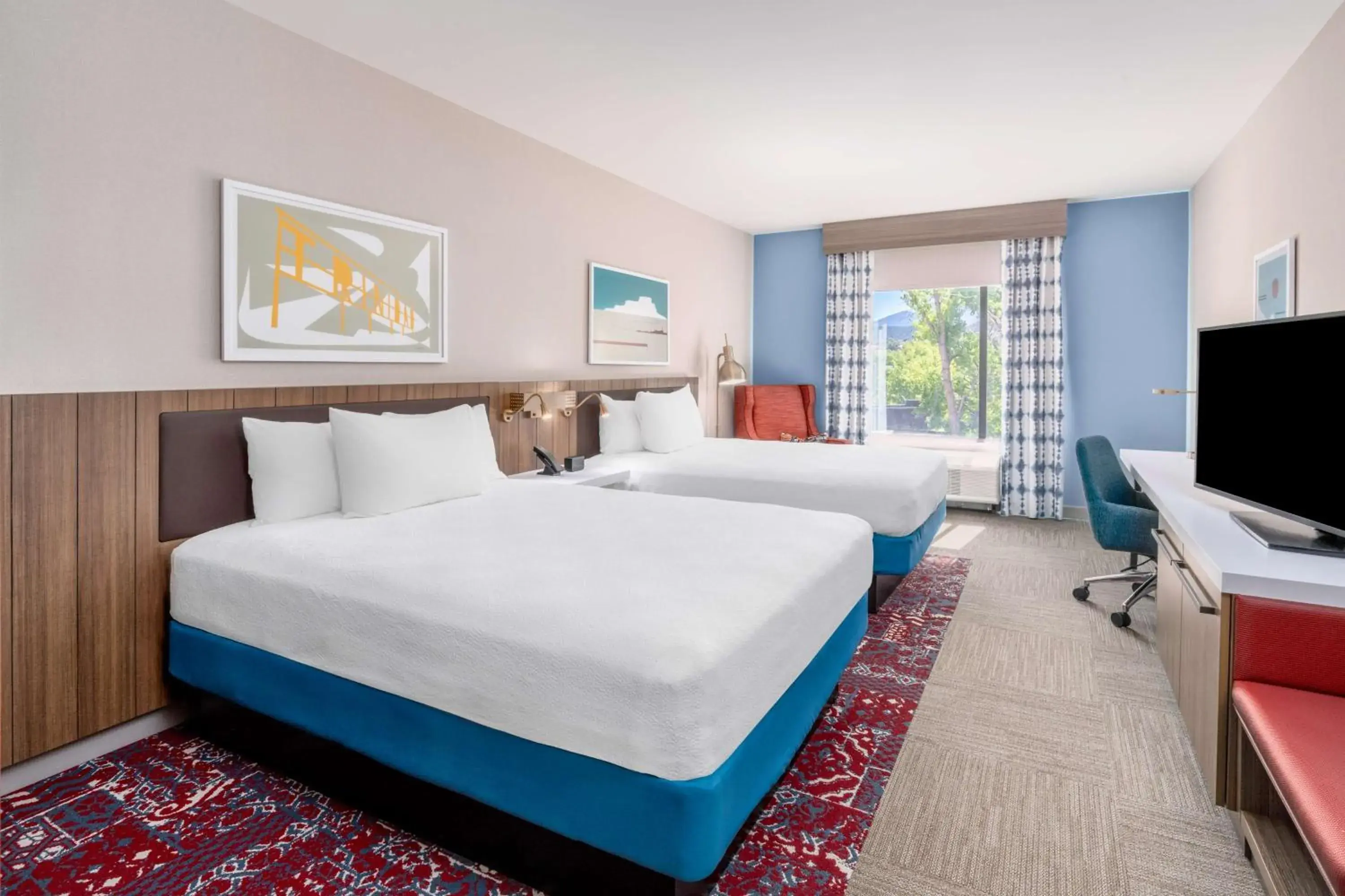 Bed in Hilton Garden Inn Trinidad Downtown Bed in Hilton Garden Inn Trinidad Downtown