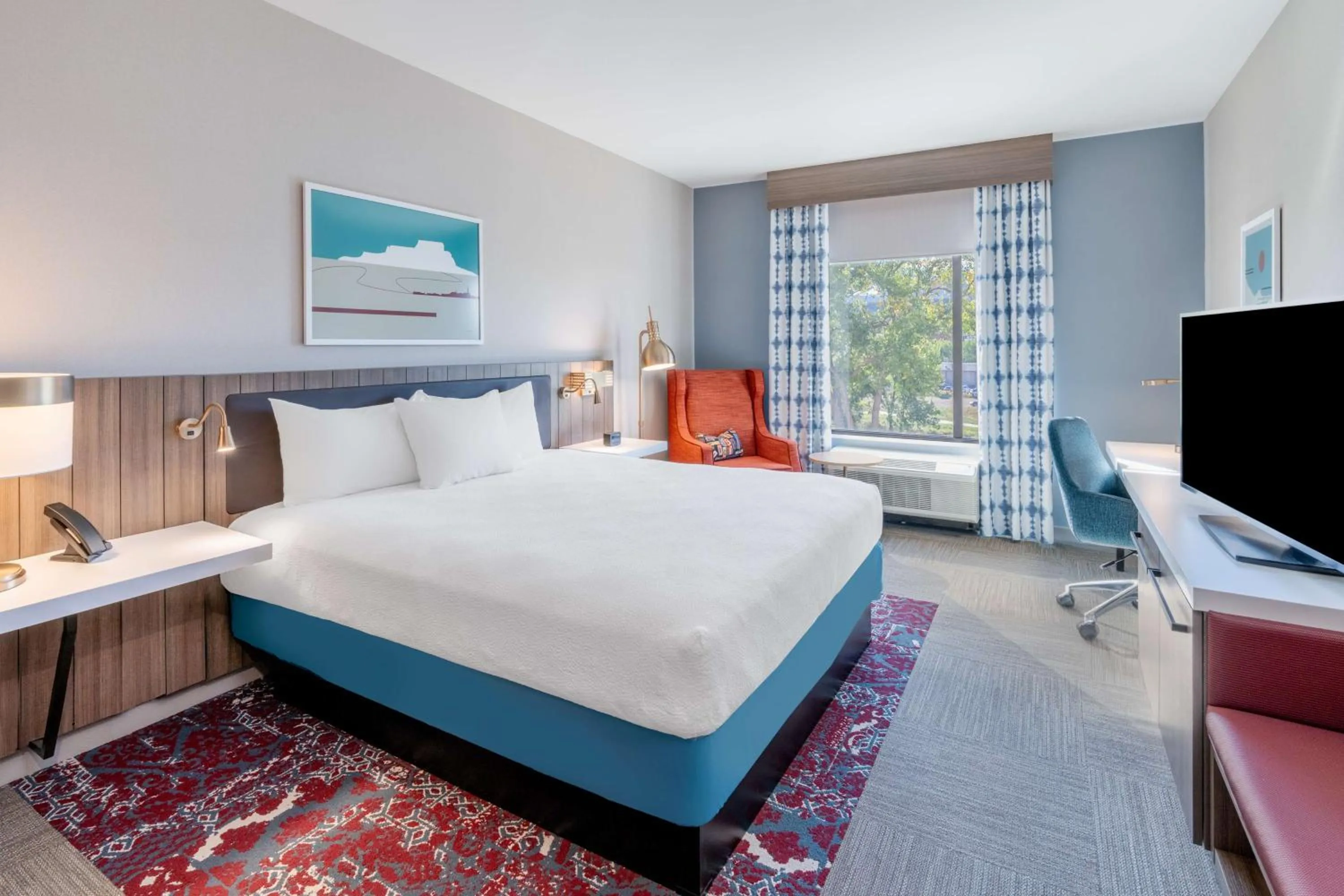 Bed in Hilton Garden Inn Trinidad Downtown