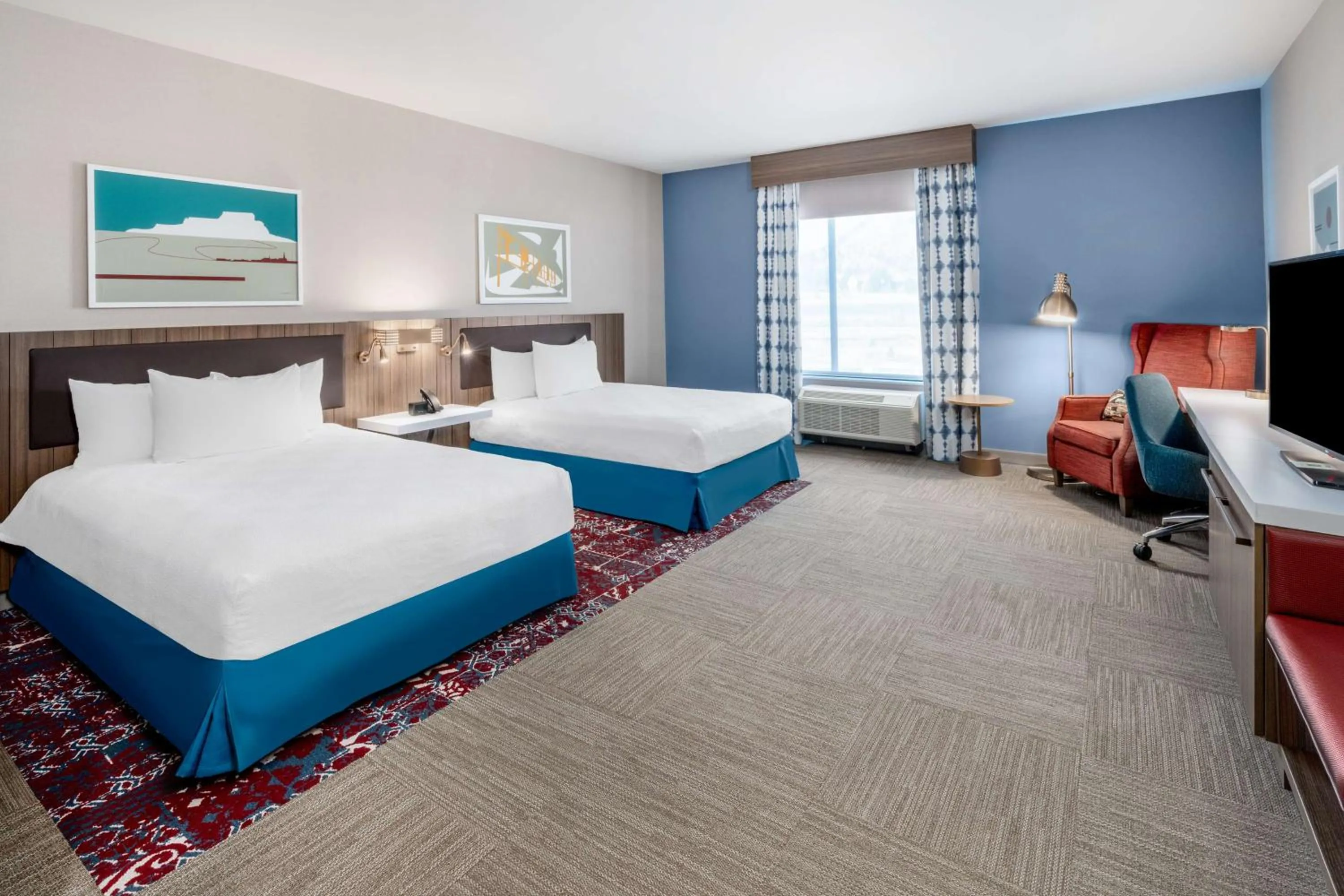 Bed in Hilton Garden Inn Trinidad Downtown