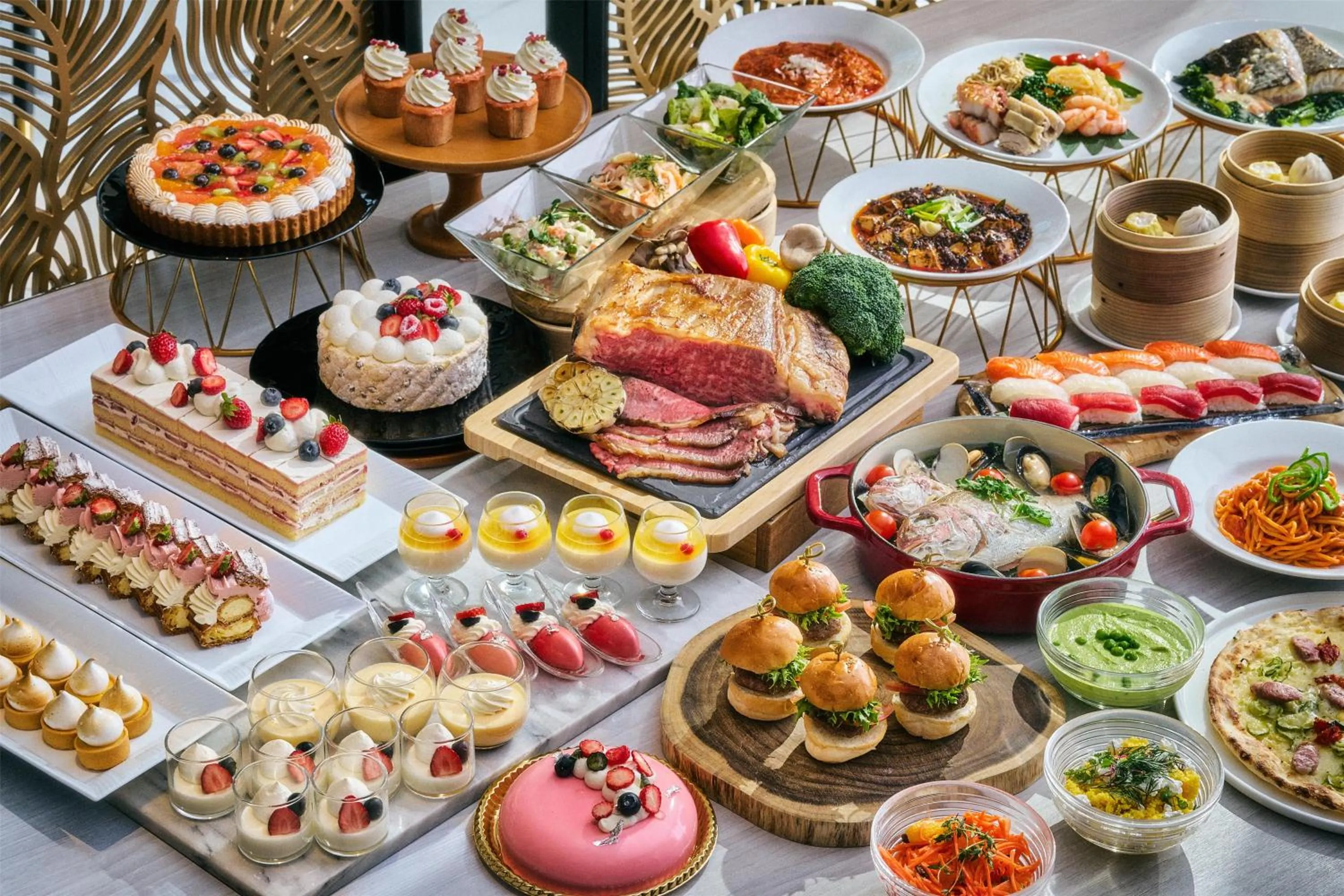 Dining area in Hilton Yokohama