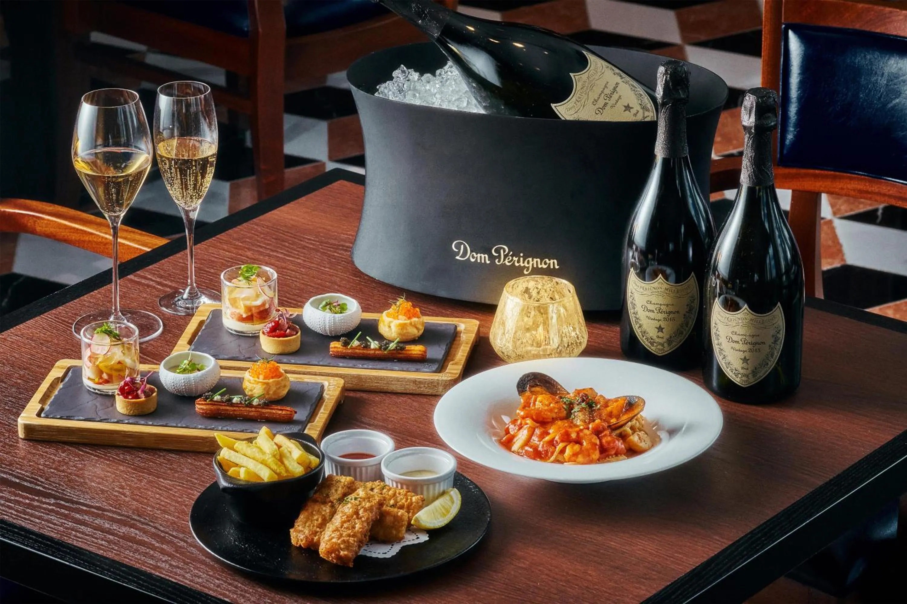 Dining area in Hilton Yokohama