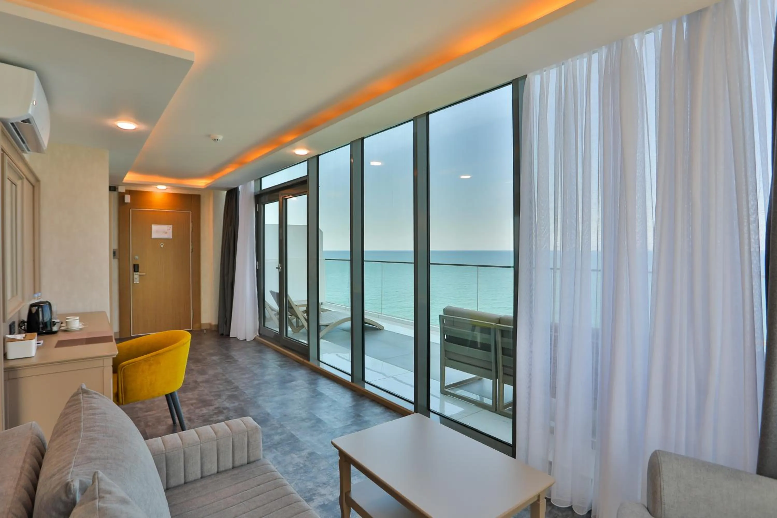Seating area in Batumi View Luxury