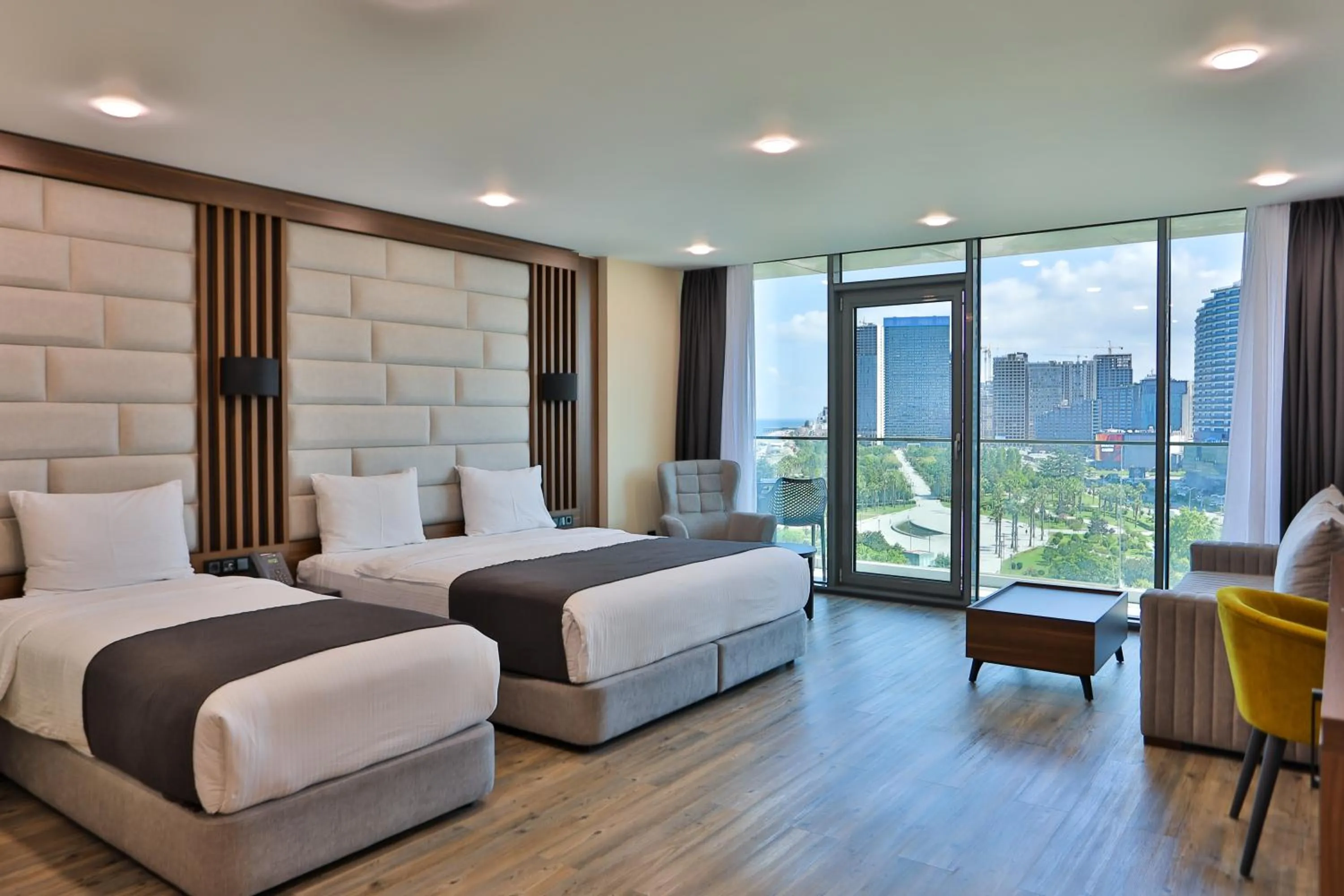 View (from property/room), Bed in Batumi View Luxury