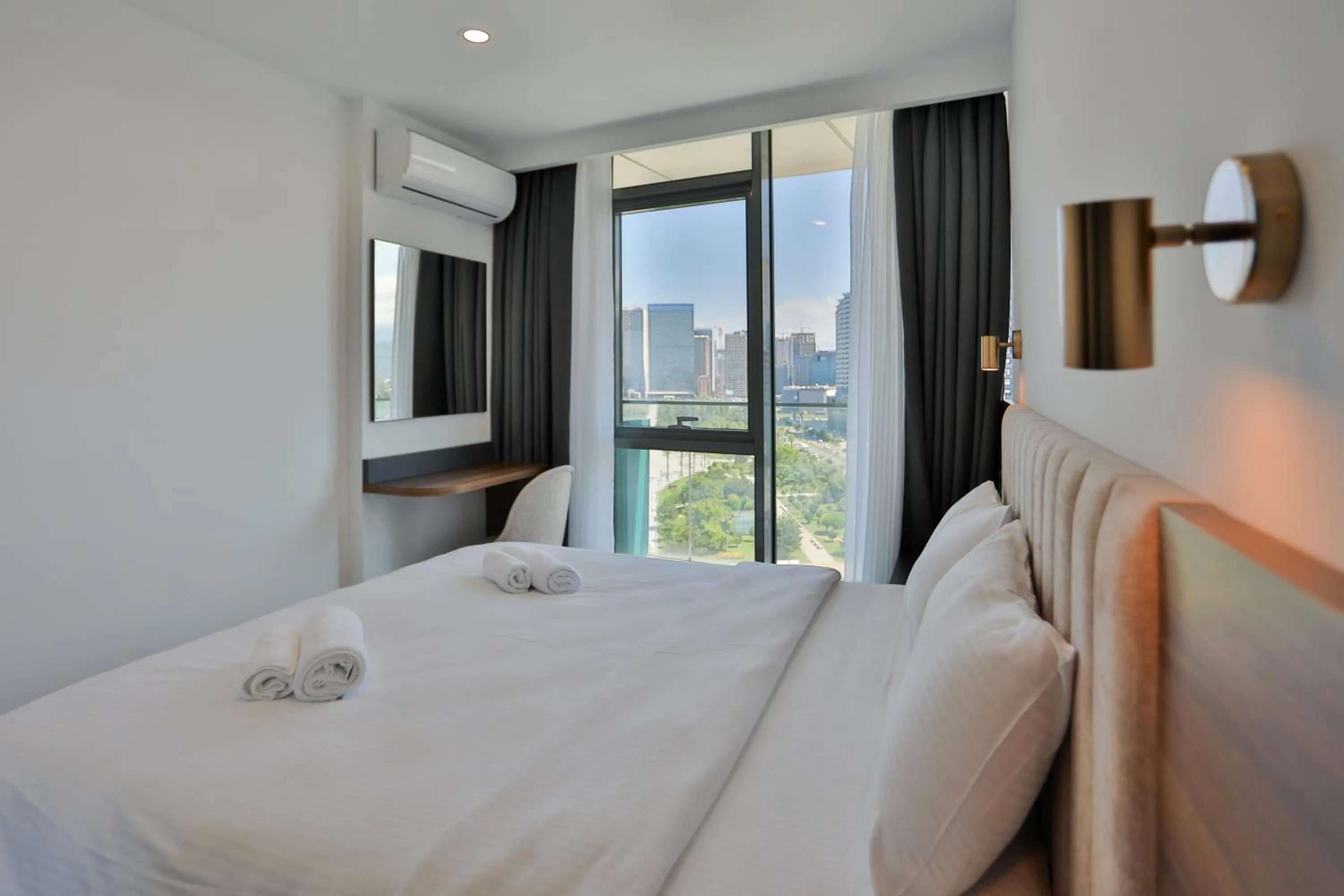 Bedroom, Bed in Batumi View Luxury