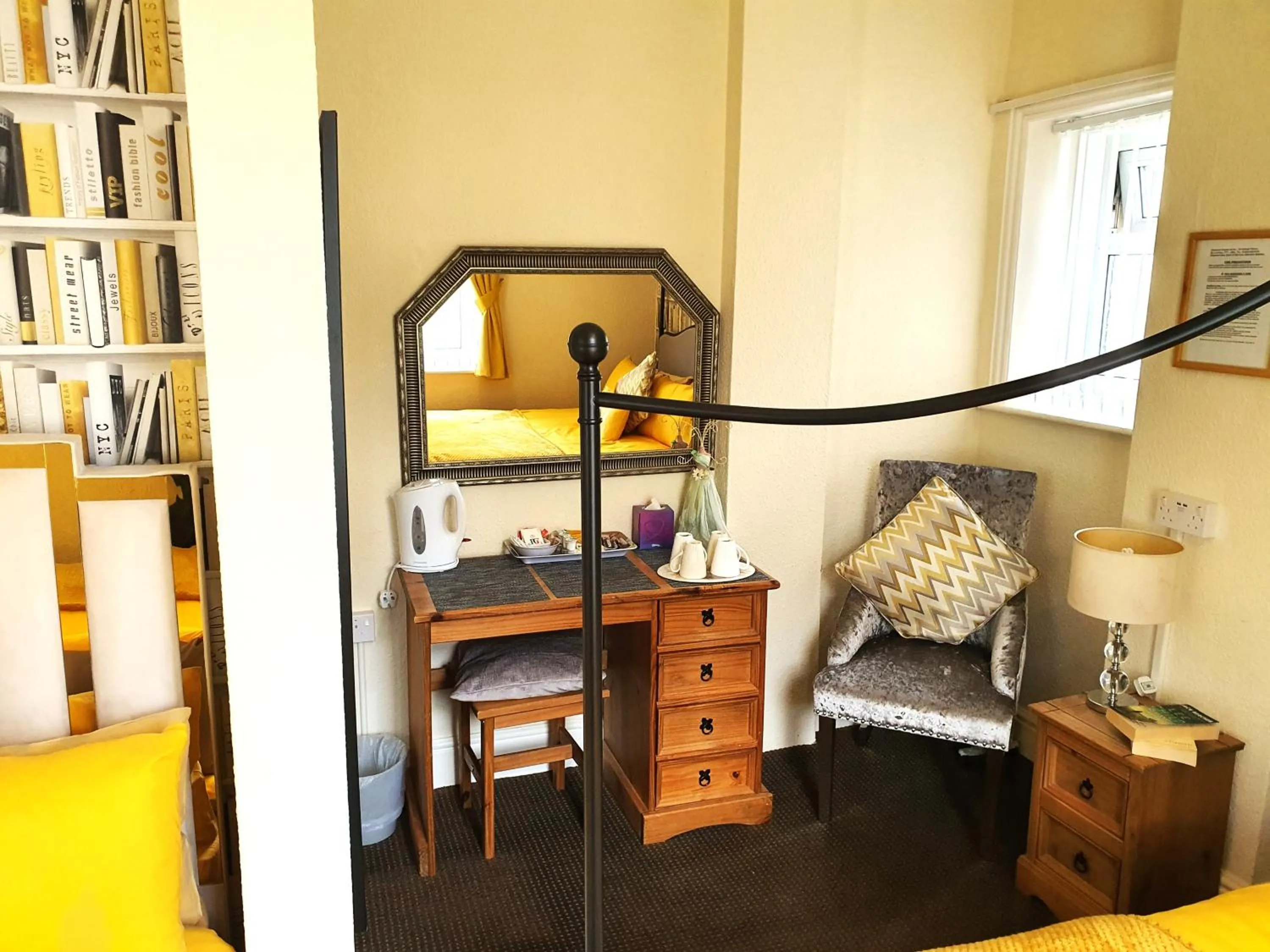 Bedroom in Windsor House Hotel