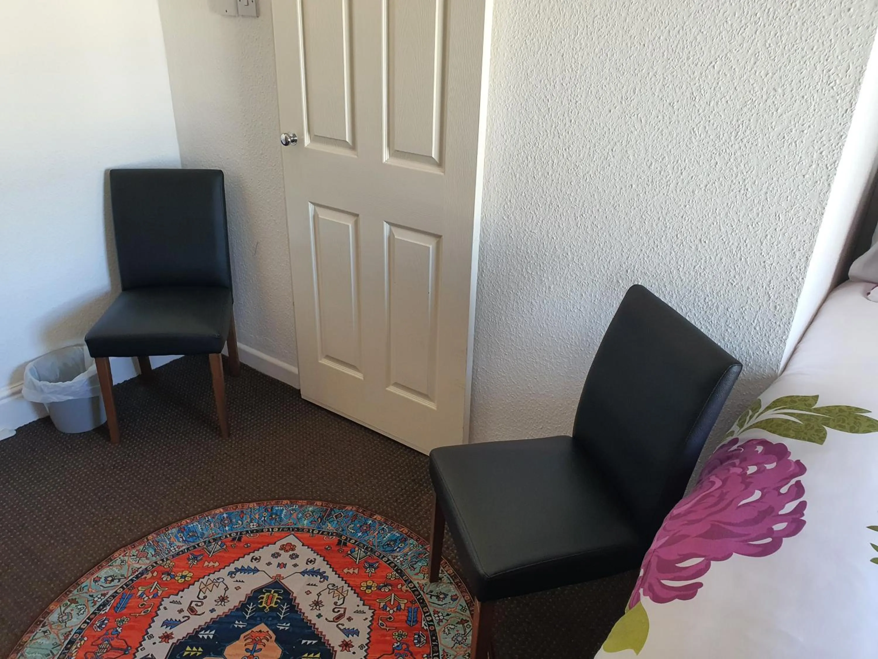 Seating area in Windsor House Hotel
