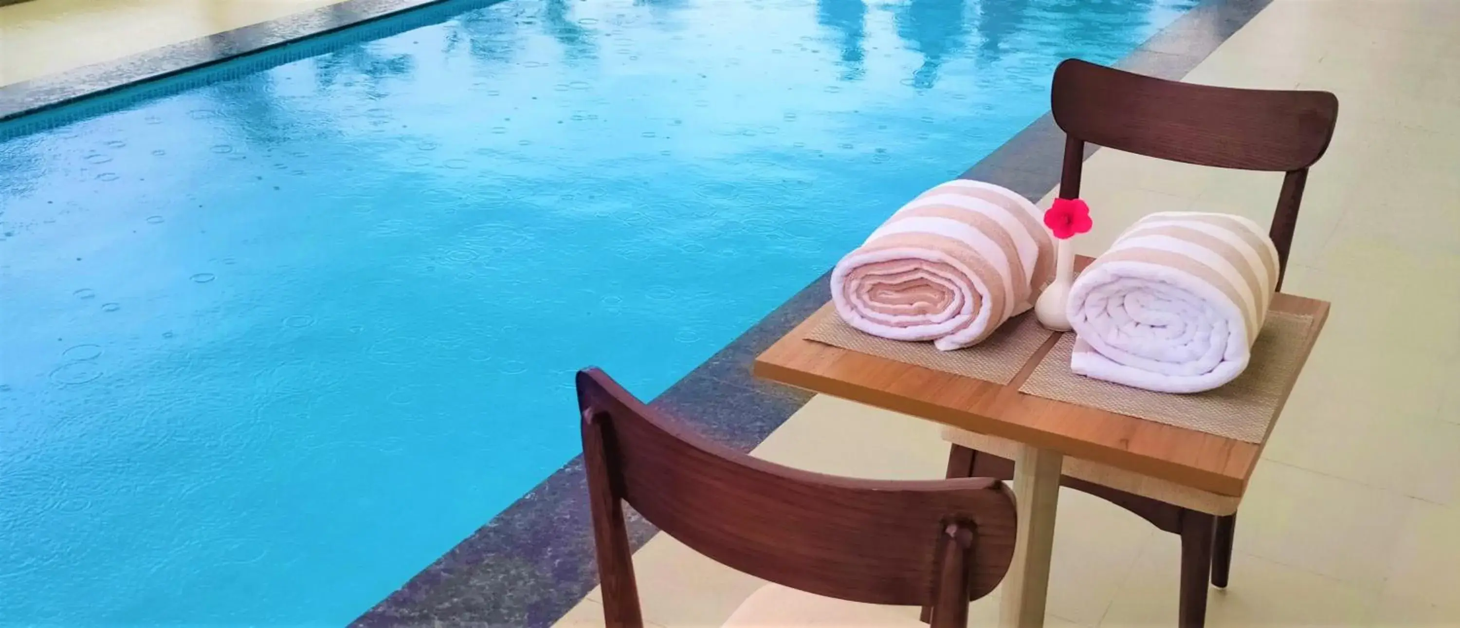 Swimming pool in Starlit Suites Shirdi Swimming pool in Starlit Suites Shirdi