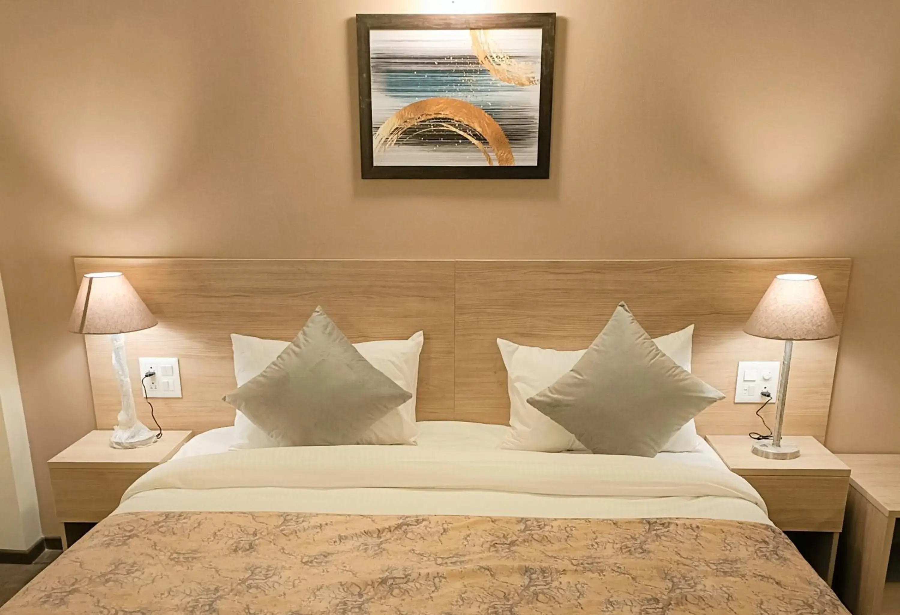 Bed in Starlit Suites Shirdi Bed in Starlit Suites Shirdi