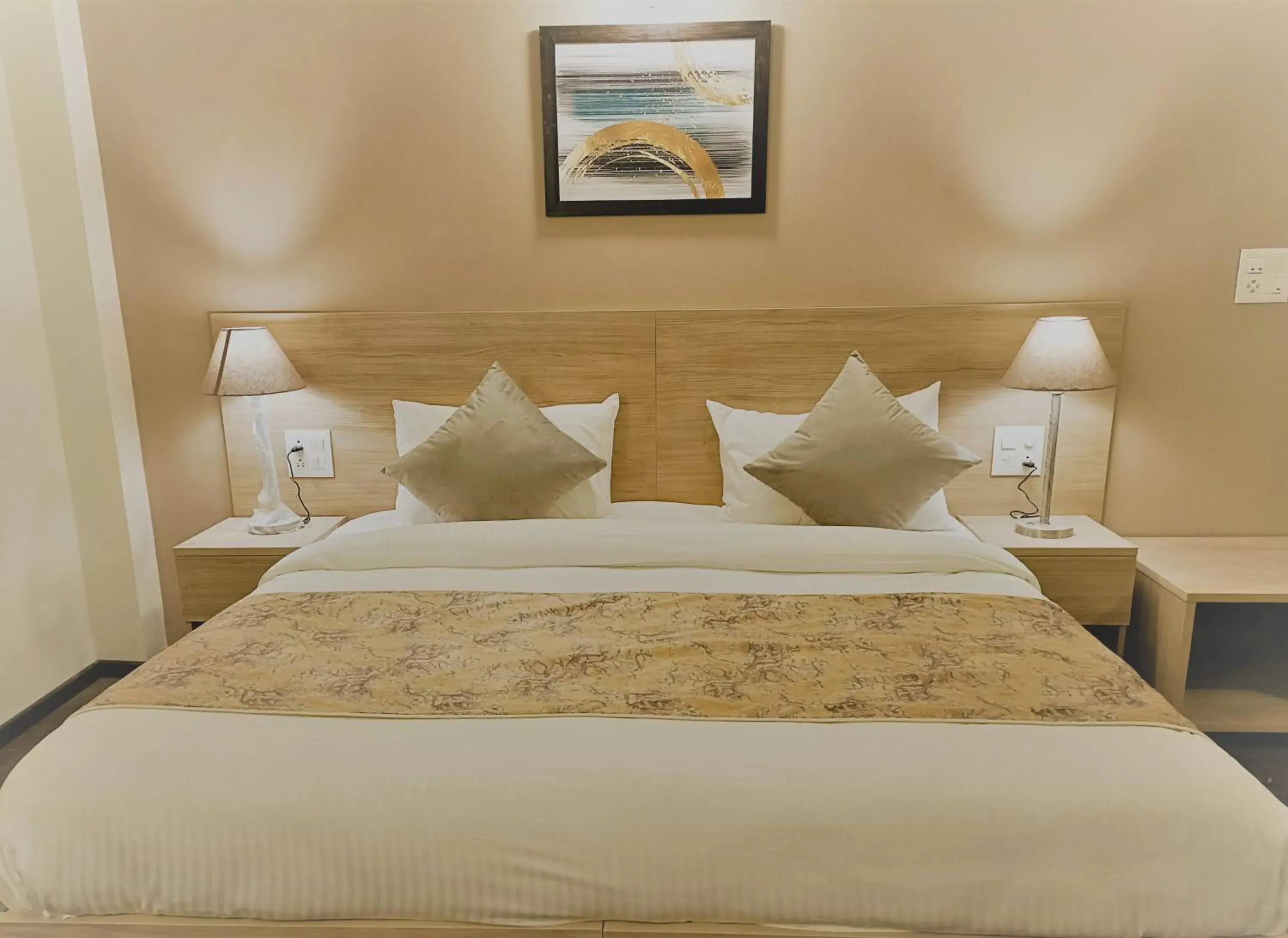 Bedroom, Bed in Starlit Suites Shirdi Bedroom, Bed in Starlit Suites Shirdi