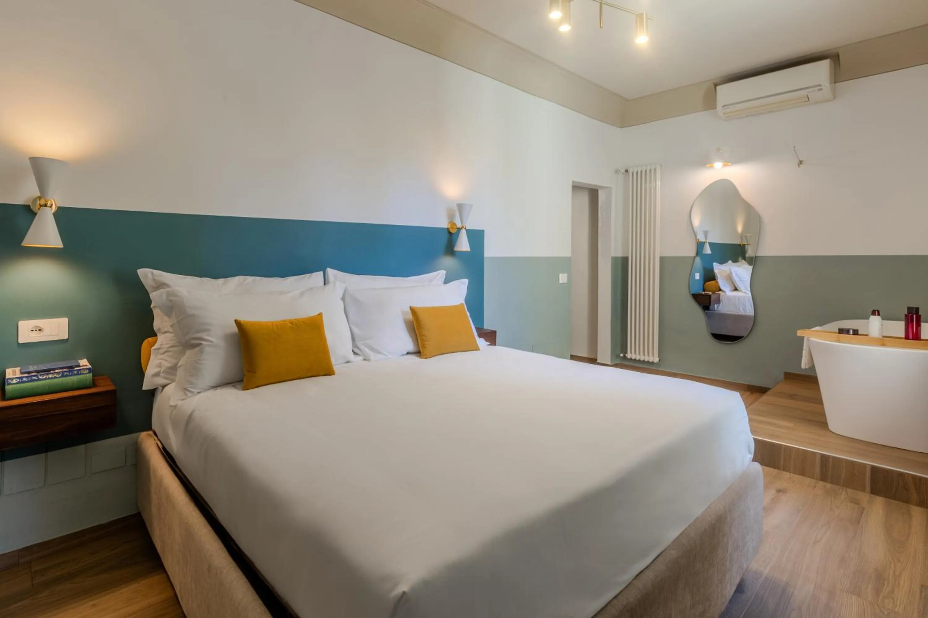 Bed in B&B Stanze Guelfe