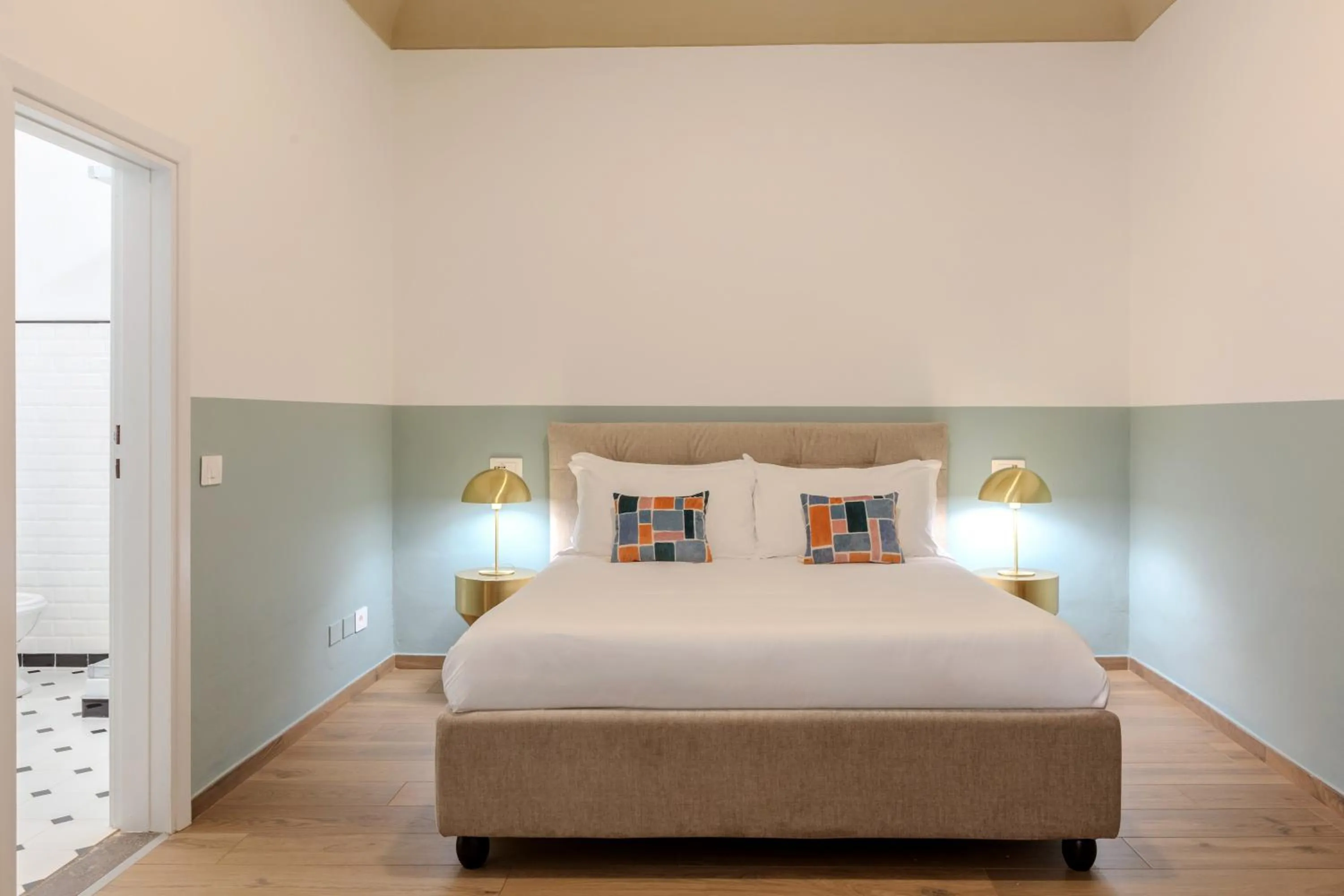 Bed in B&B Stanze Guelfe